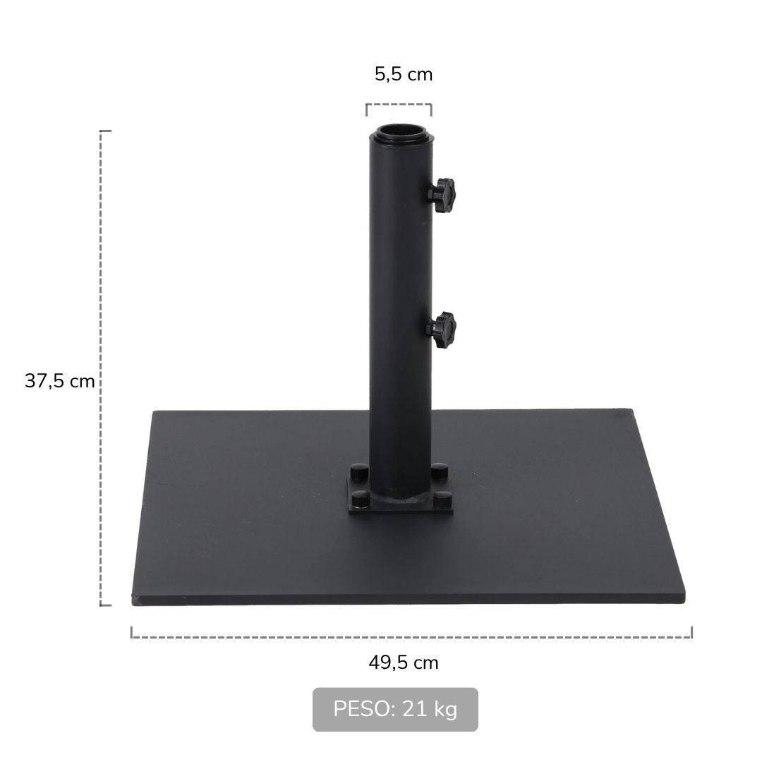 Base de Quitasol Costa Negra 20 kg