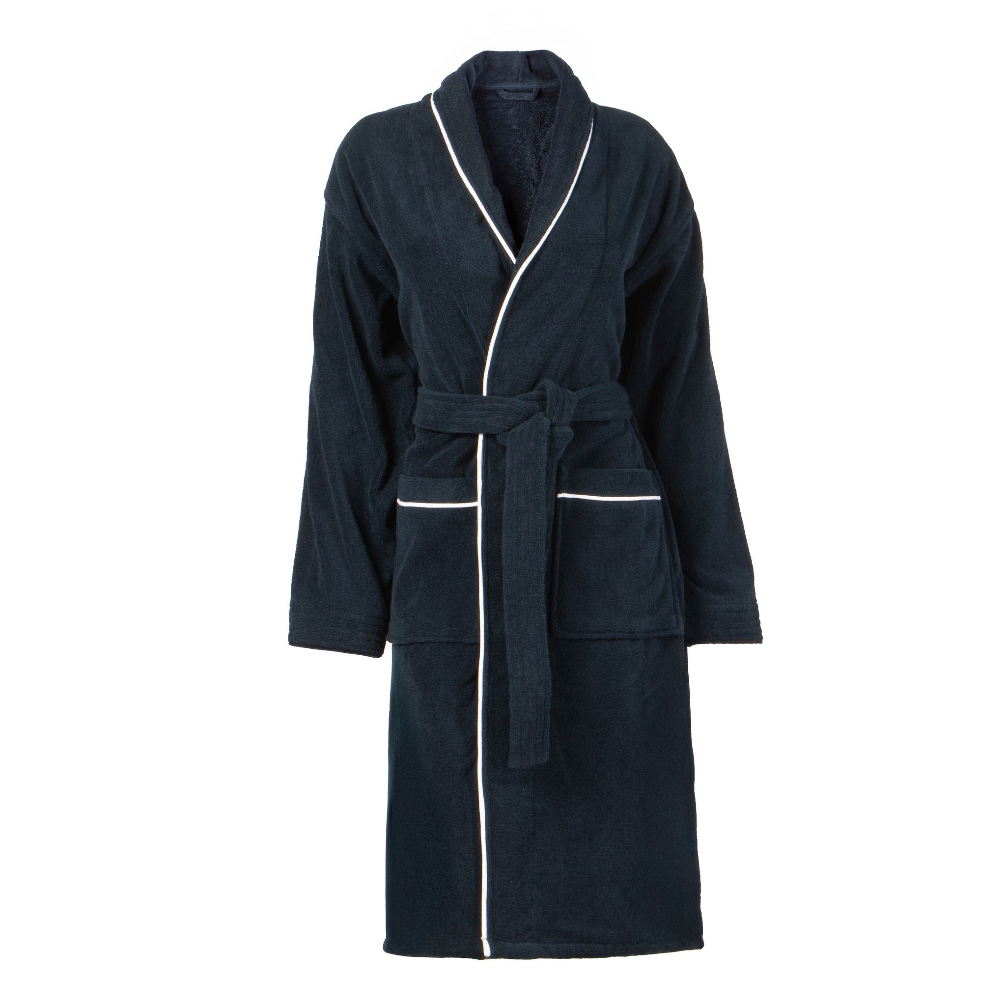 bata de baño premium azul DryHood