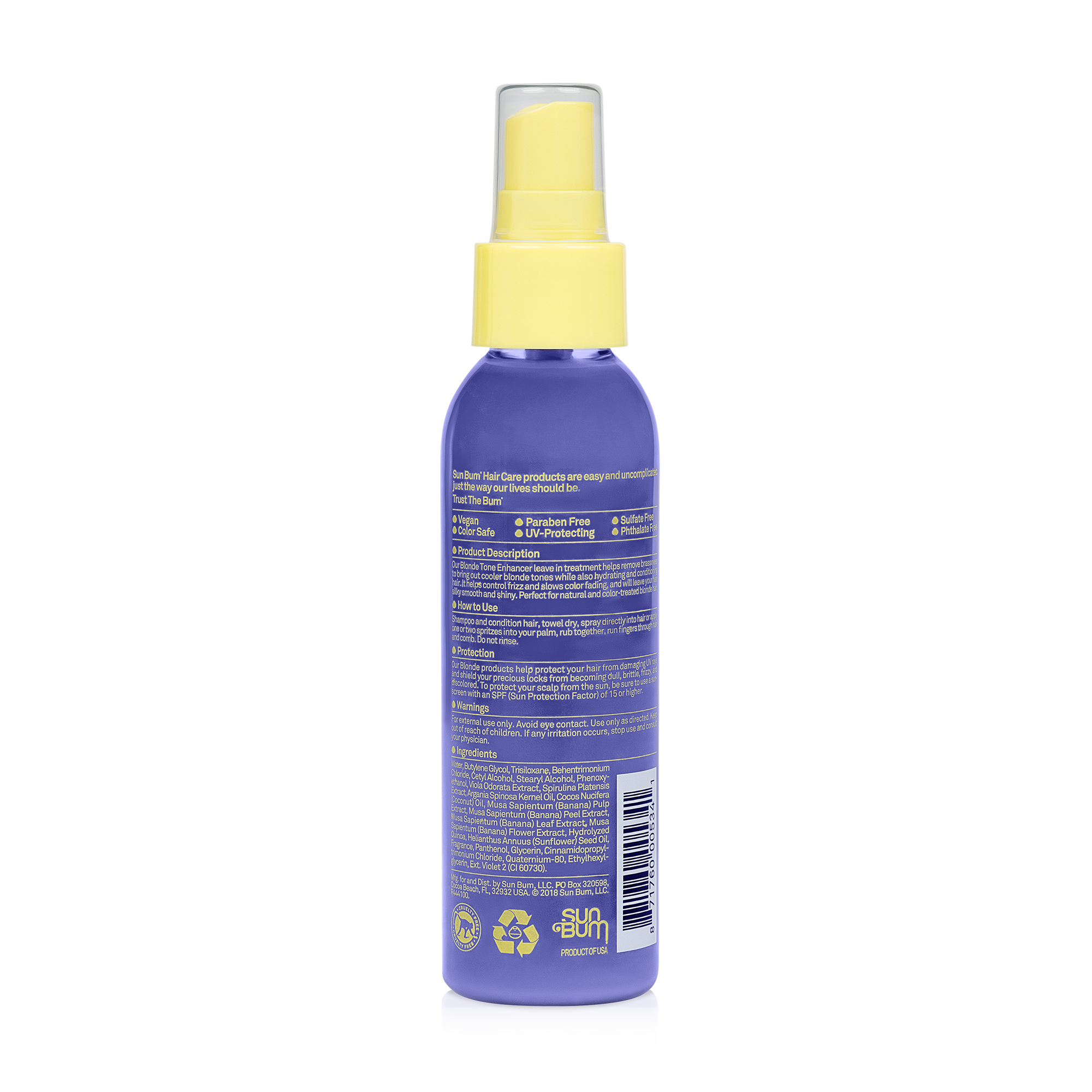Potenciador de Tono Capilar SunBum (118 ml)