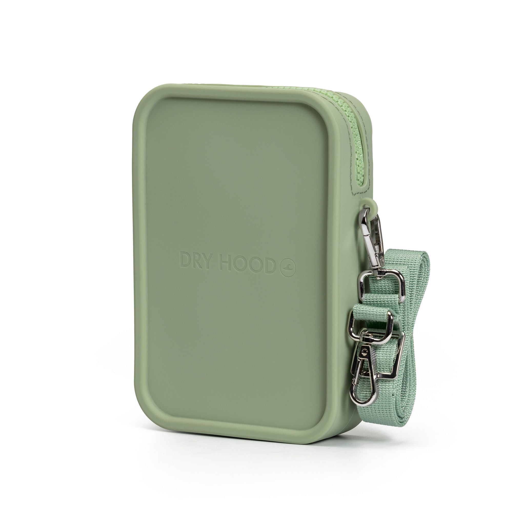 cartera silicona verde