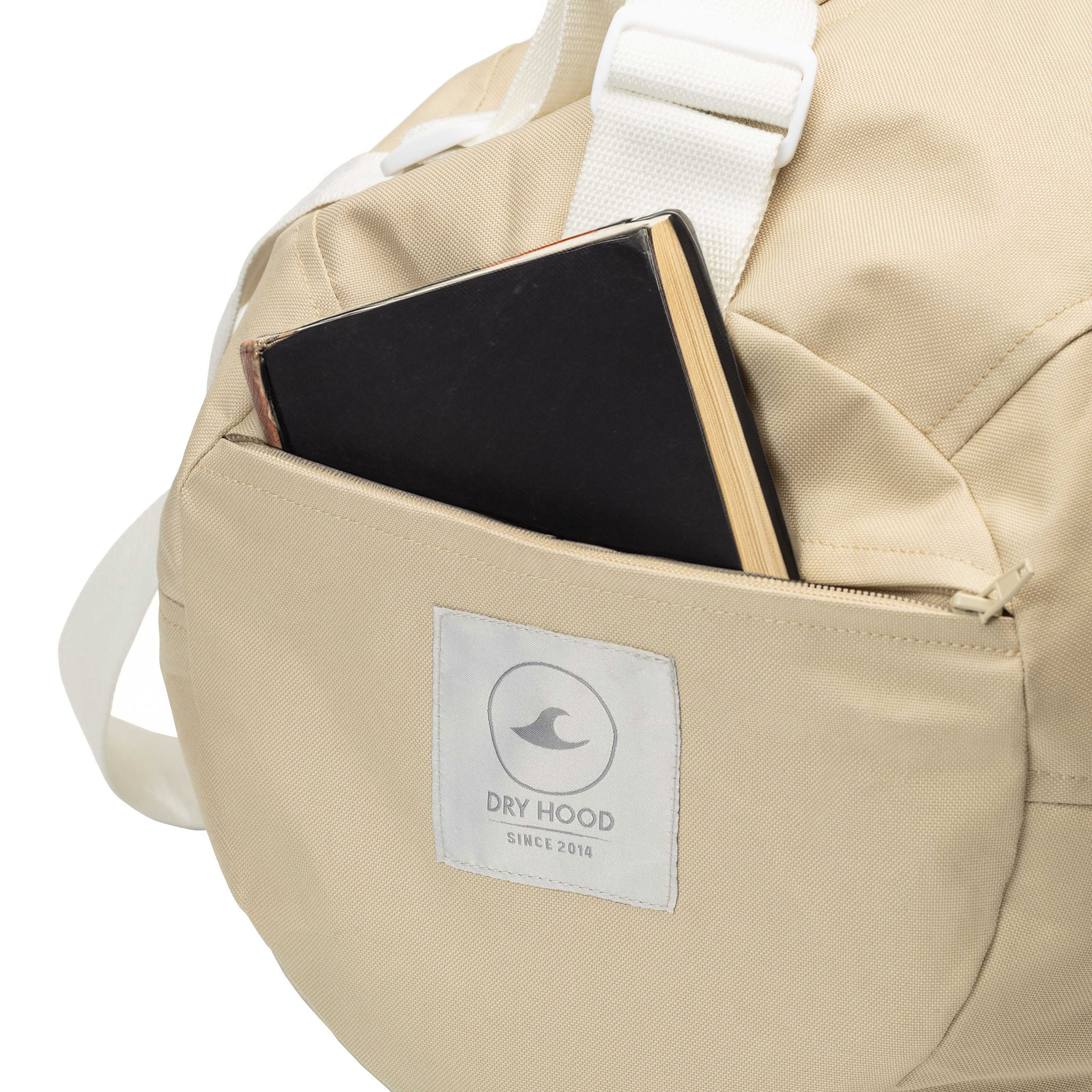 Cojin beige de playa