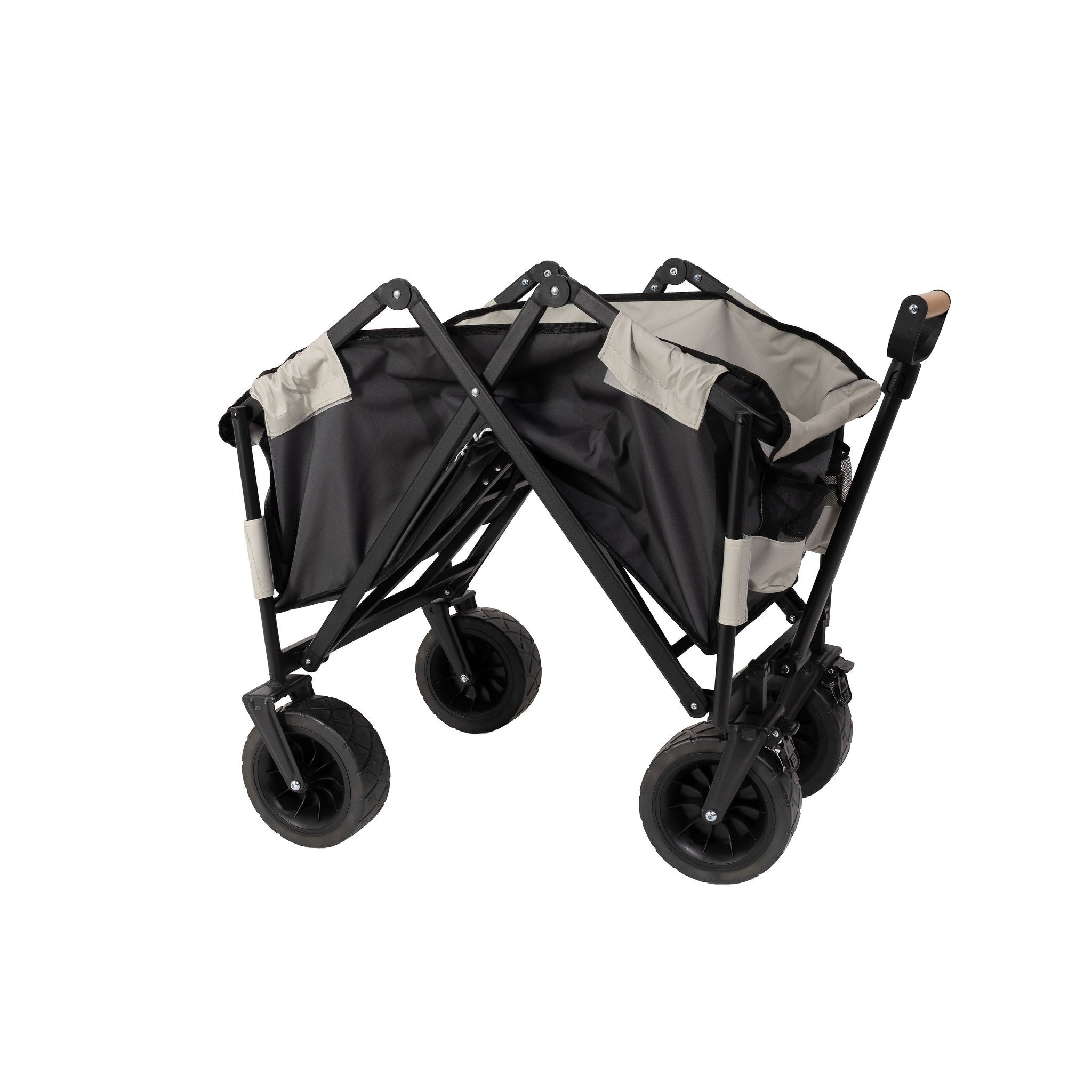 Carro de playa plegable