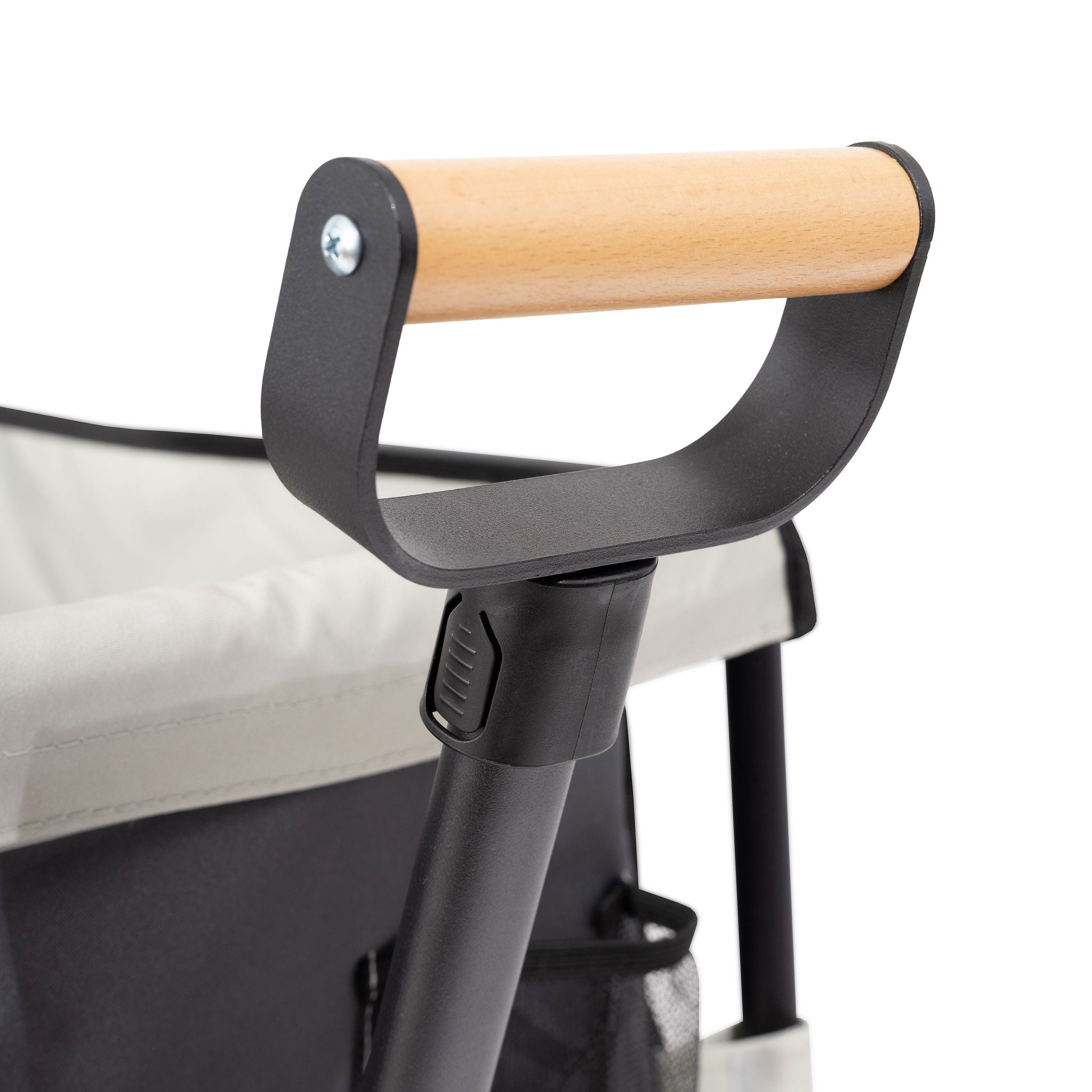 Carro plegable negro