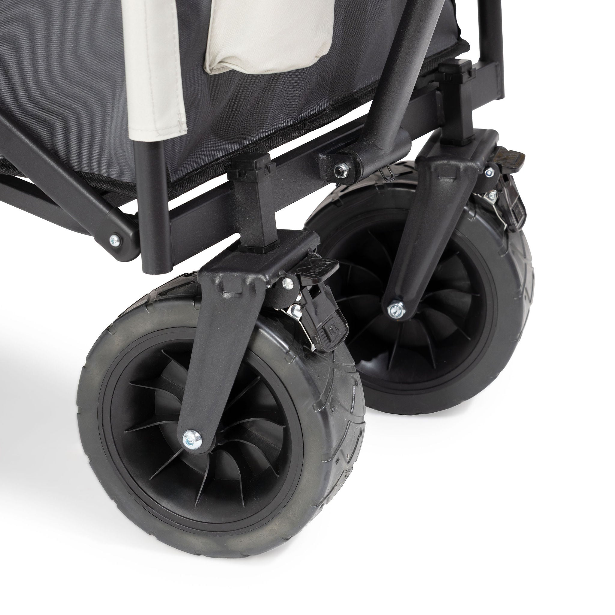 Carro de playa con rueda ancha para la arena