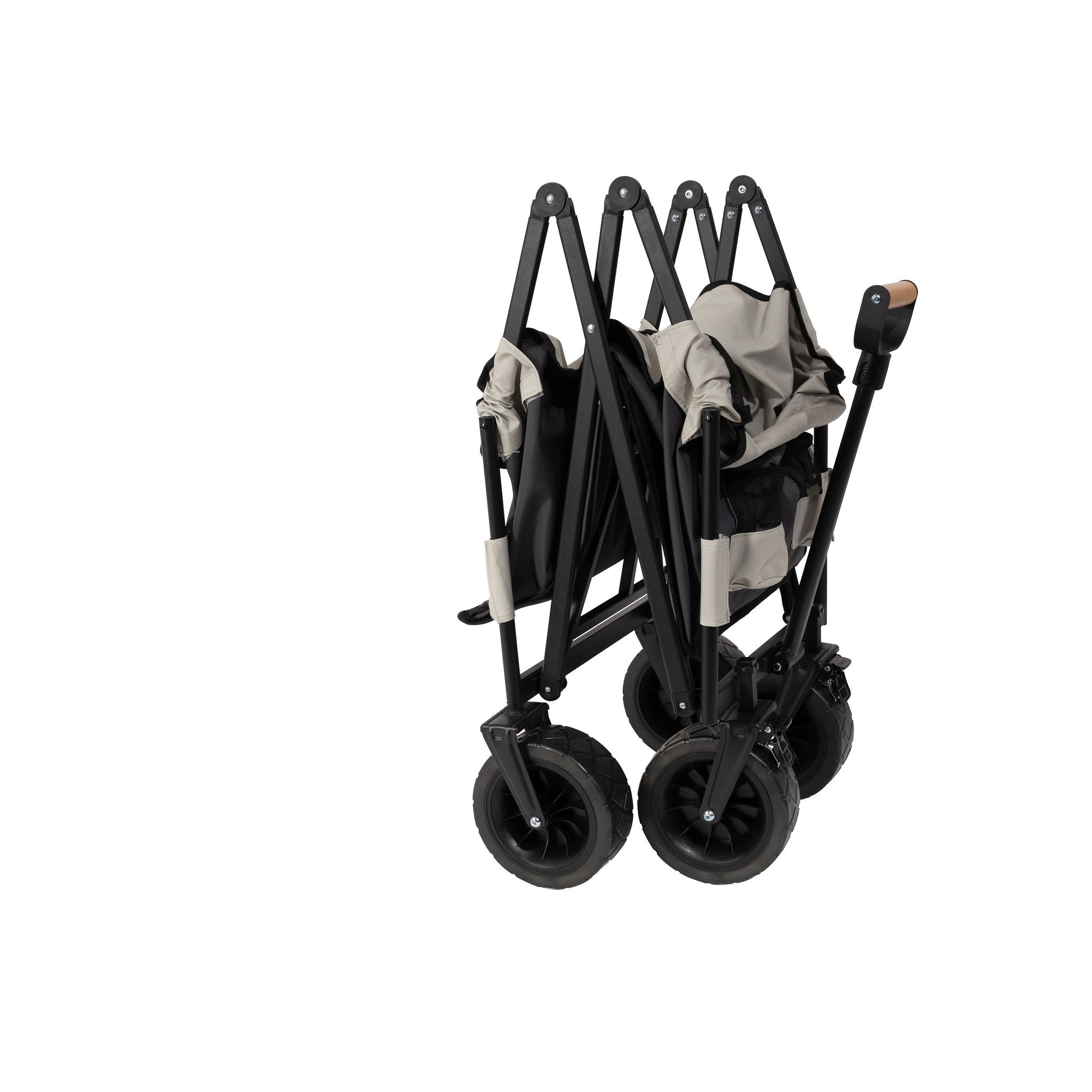 Carro para la playa negro