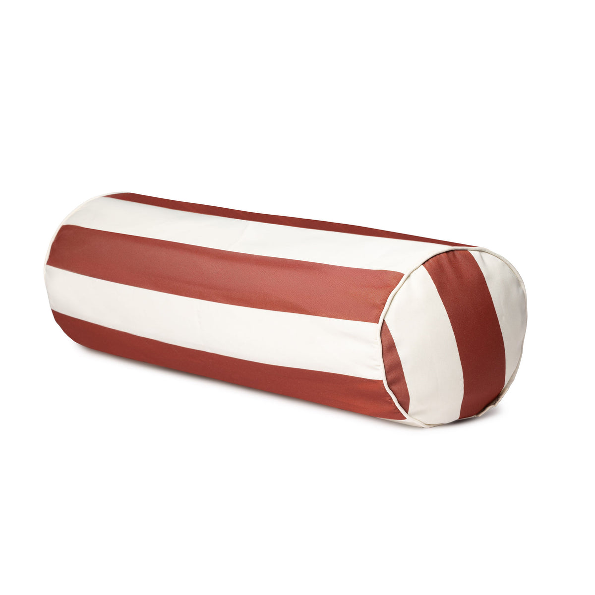 Cojín Cilindro Maison Rojo Líneas