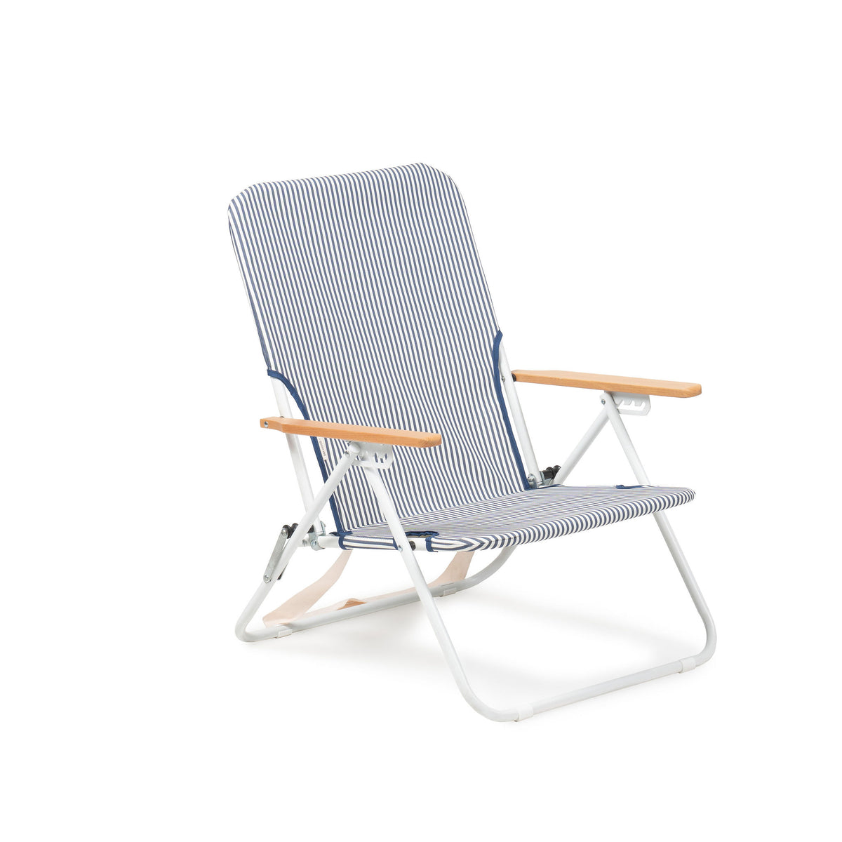 Silla Plegable Harbour Azul Lineas