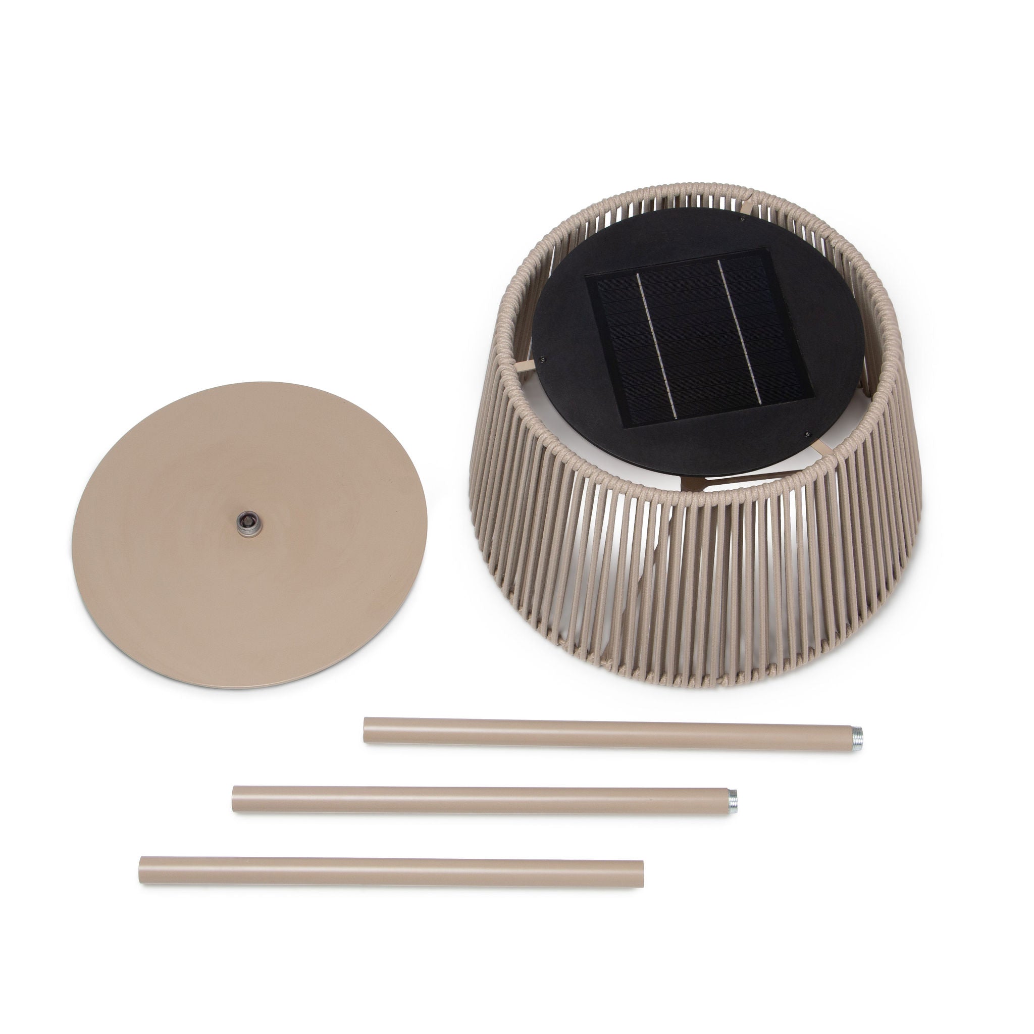 lampara de exterior solar