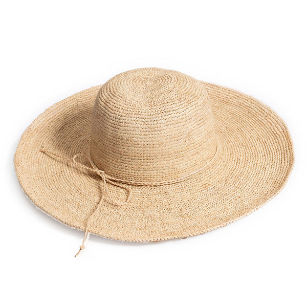 sombrero de playa paja