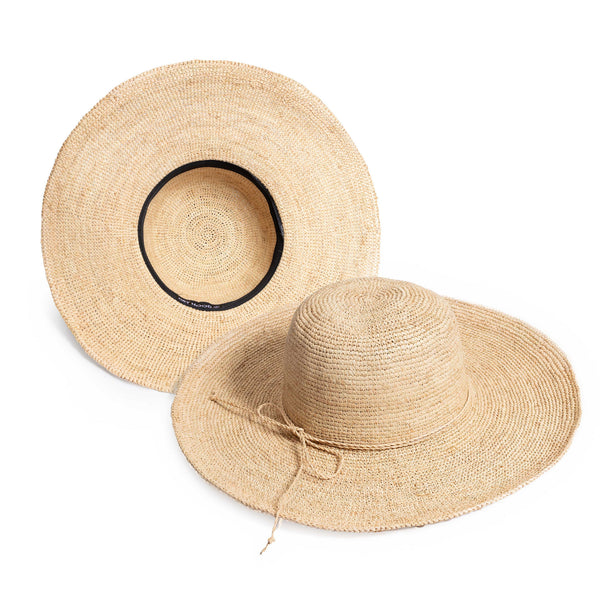 sombrero de playa chochet
