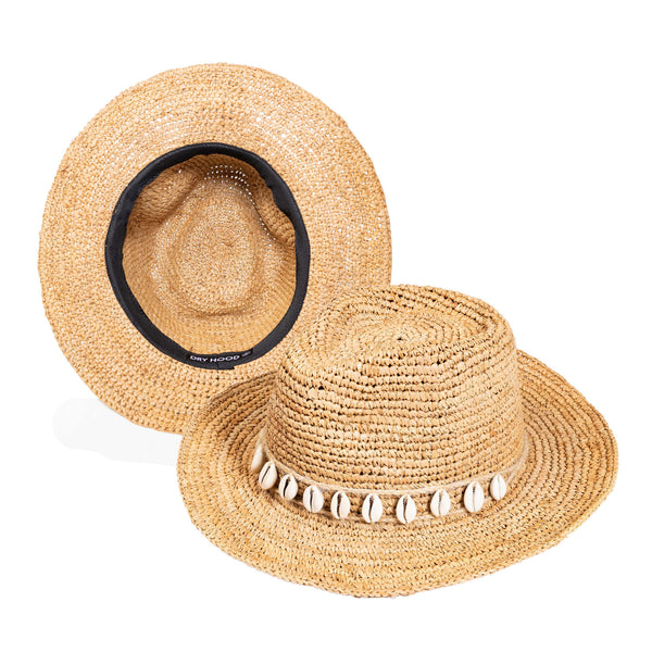 Sombrero de paja playa