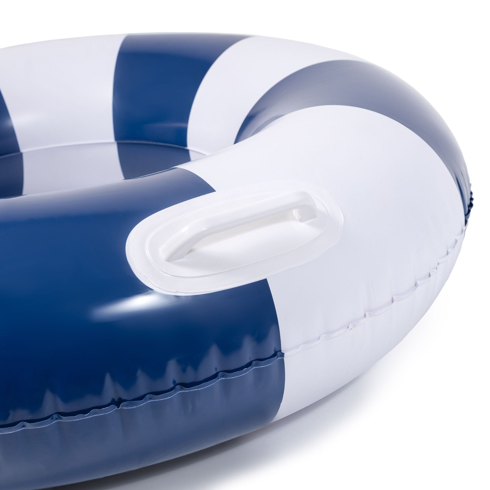Anillo inflable azul piscina