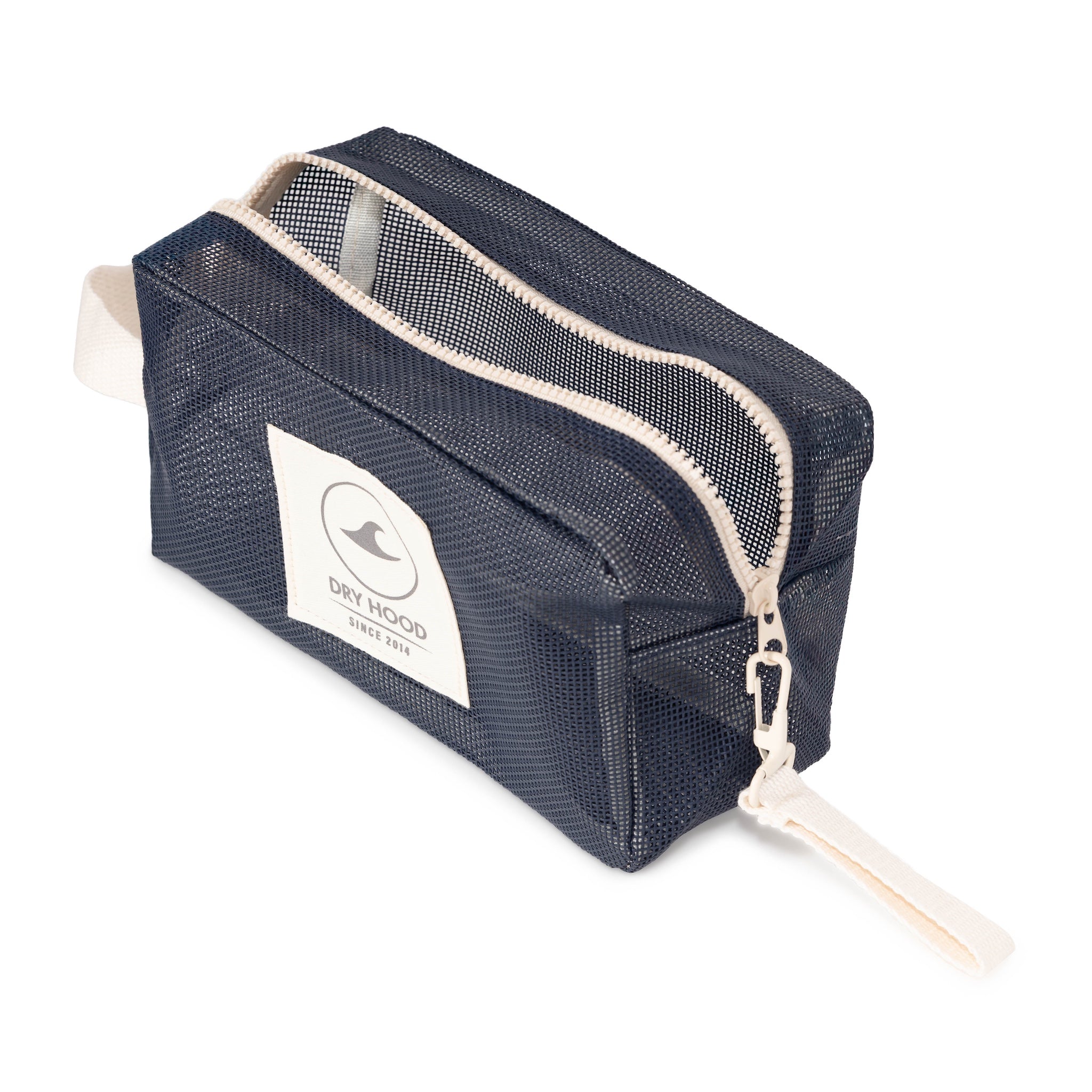 estuche de playa azul