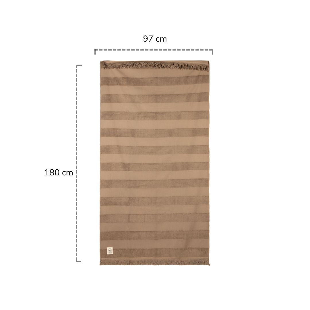 Toalla de Playa Menorca Café