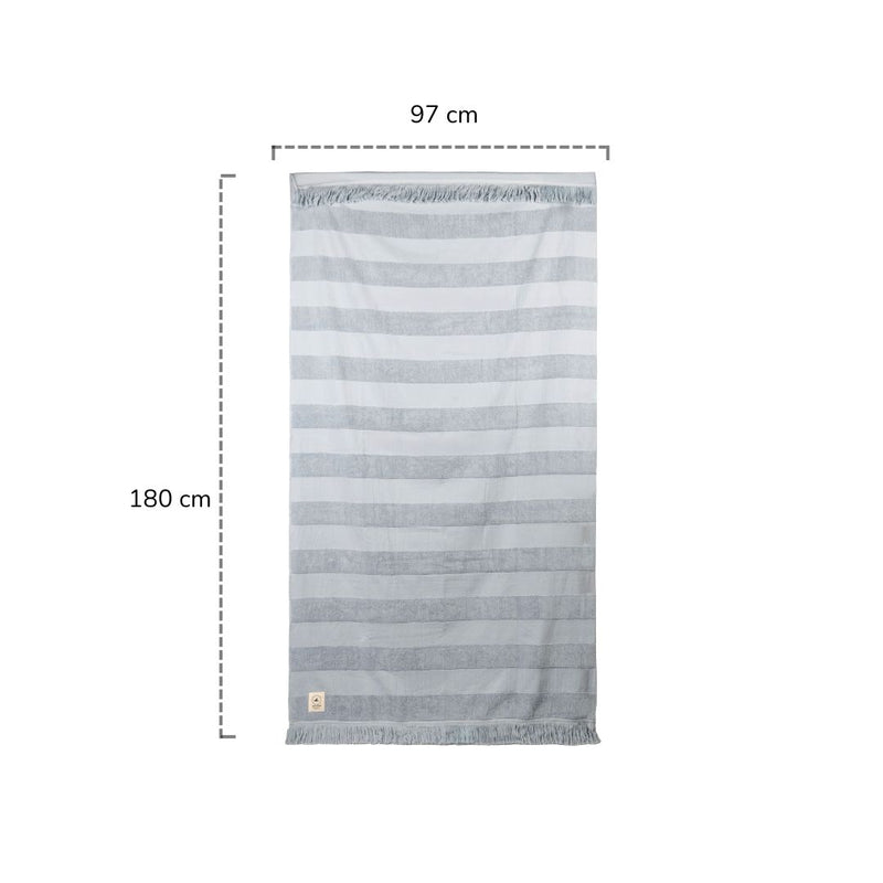 toalla celeste 97x180cm