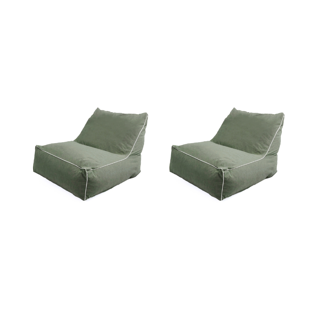 Pack 2 Sillón Cannes Verde