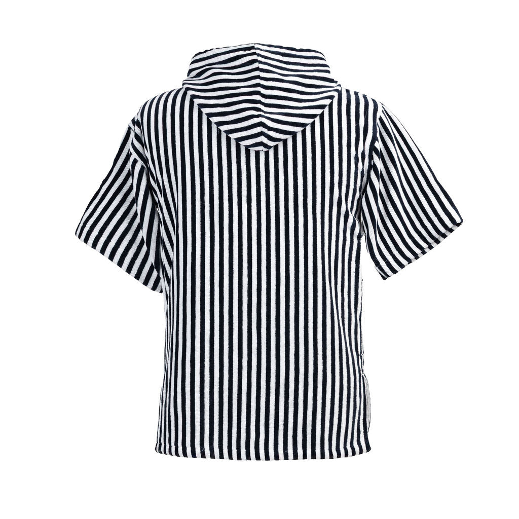 Poncho toalla niños azul