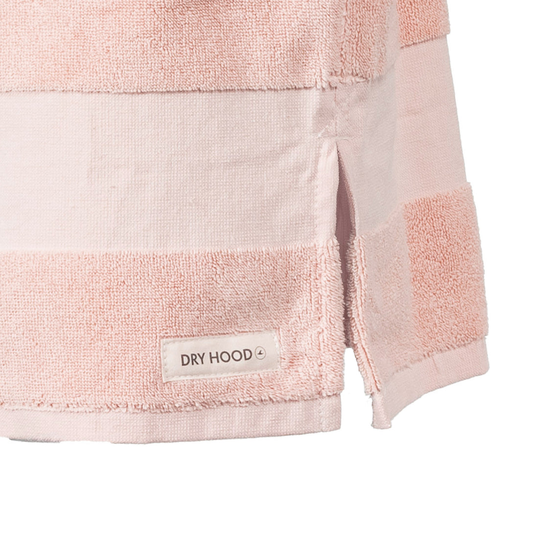 poncho toalla niña rosado