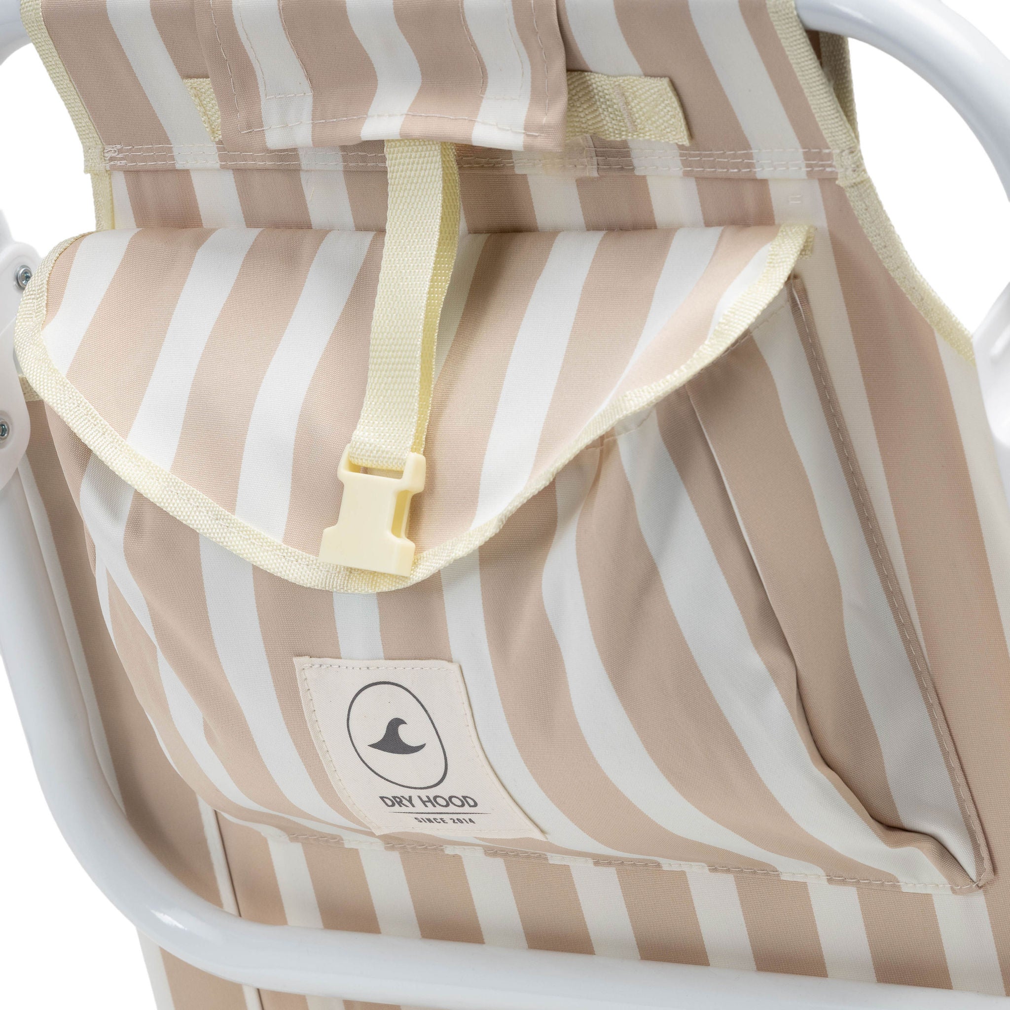silla de playa con cooler y bolsillos