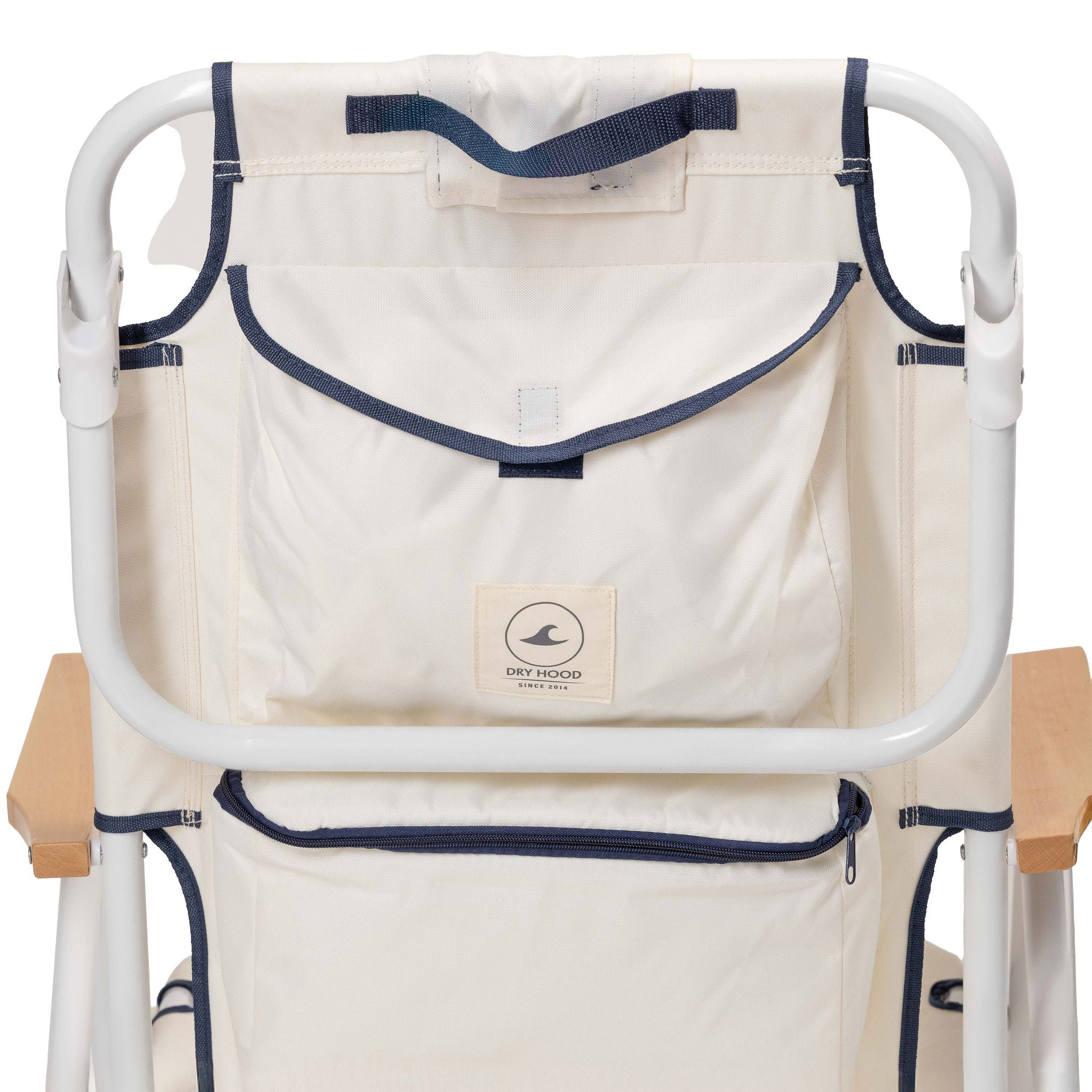 silla de playa con cooler