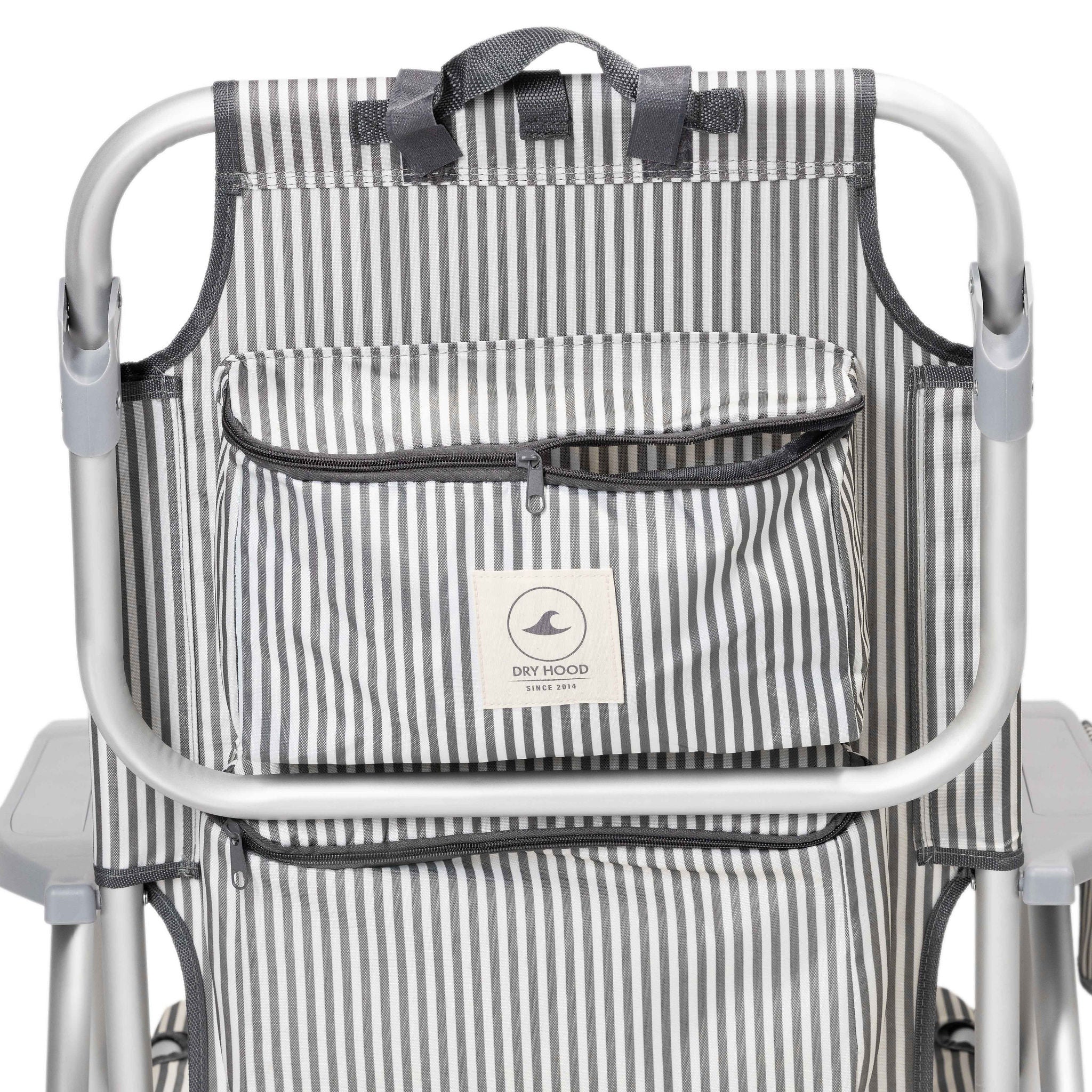 Silla de playa aluminio con cooler integrado