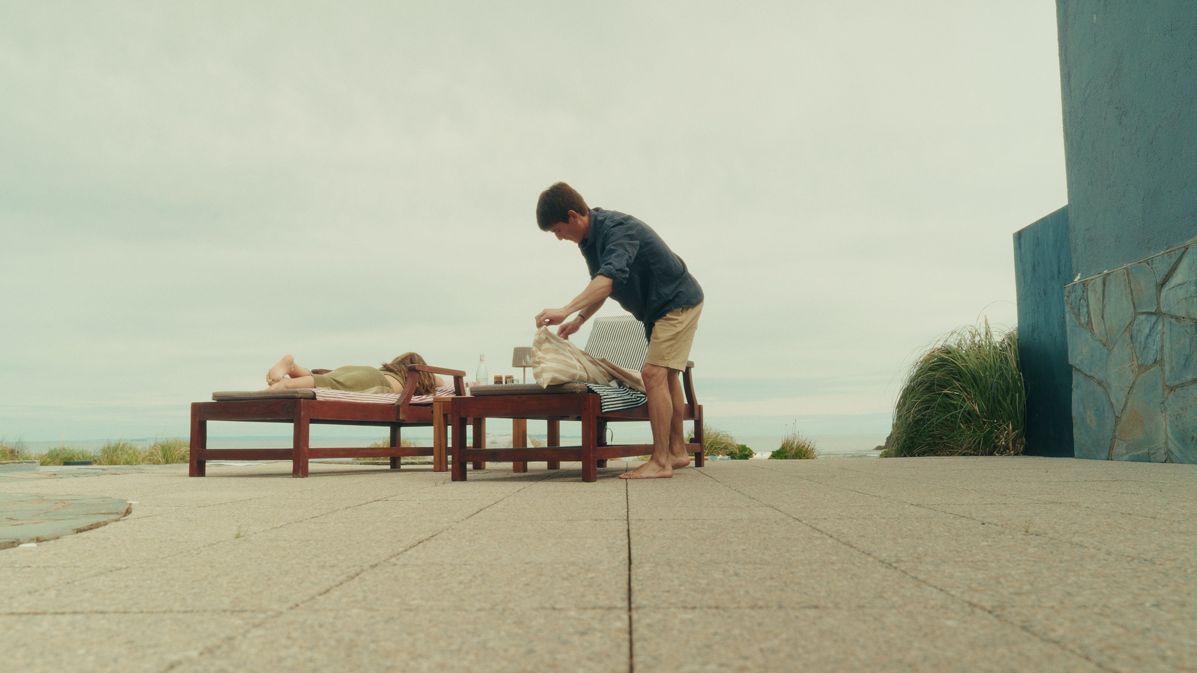 guardado de quitasol en bolso de transporte
