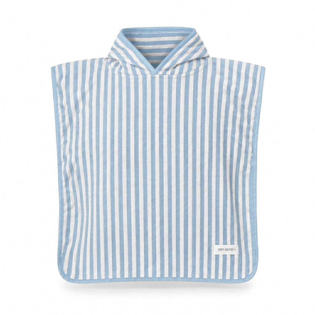 Poncho Toalla Baby Aveiro Celeste