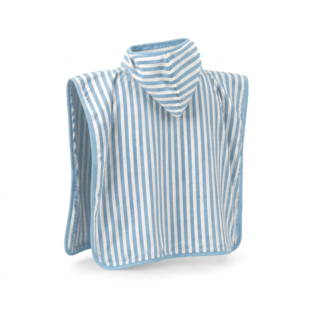 Poncho Toalla Baby Aveiro Celeste