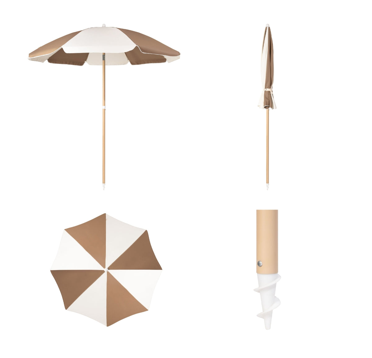 Caracteristicas Quitasol de Playa Classic Café