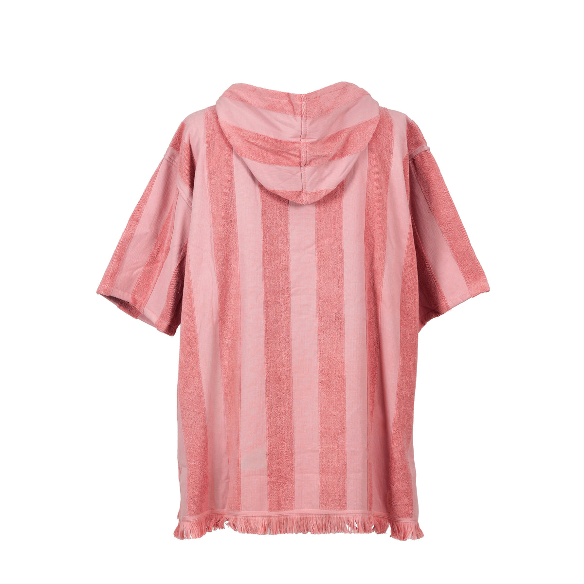 Poncho Toalla Formentera Rojo, vista 3 | DryHood