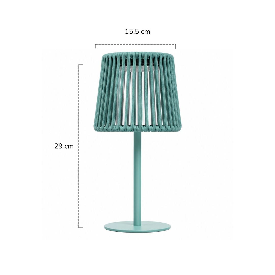 medidas de lampara de mesa