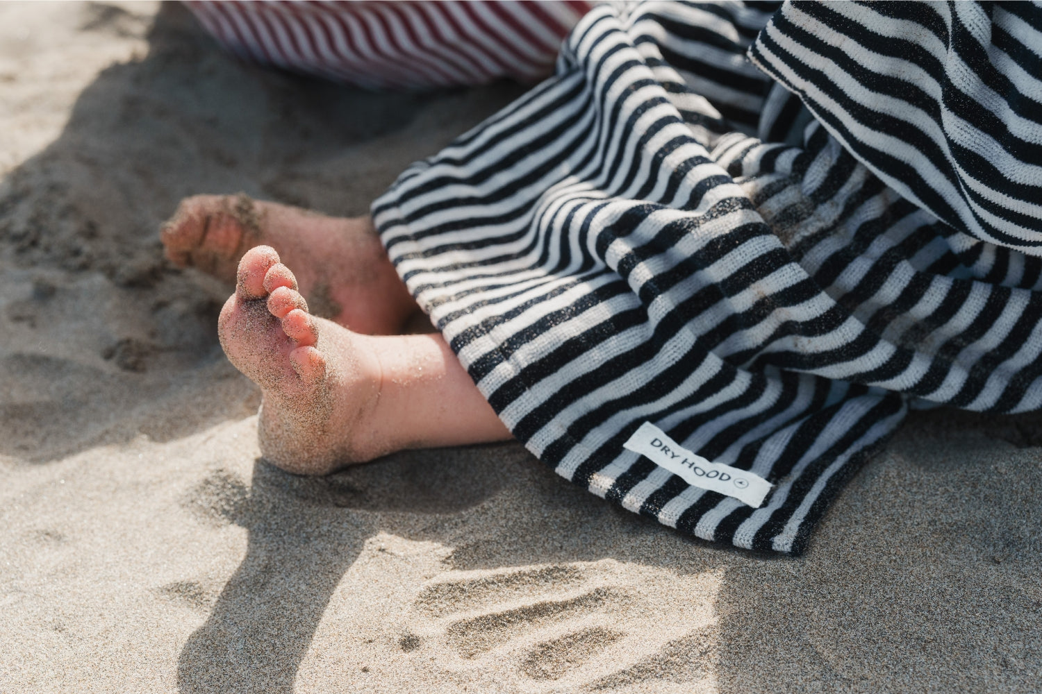 poncho de toalla kids lineas