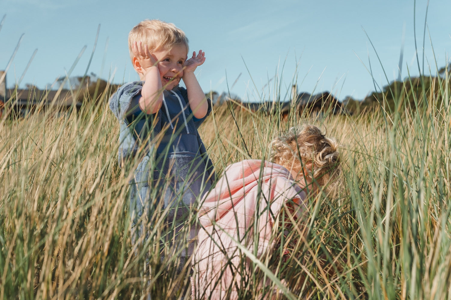 poncho de playa niños sunshine