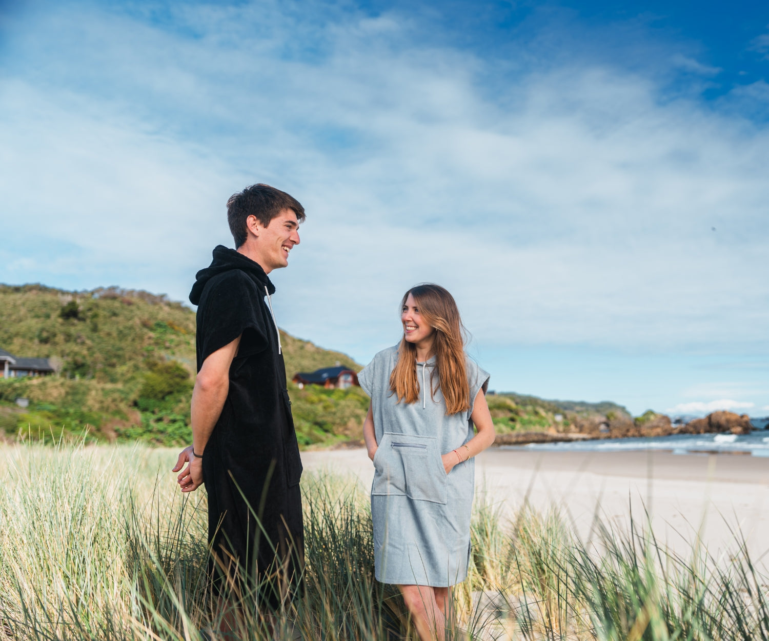 ponchos de playa de algodon