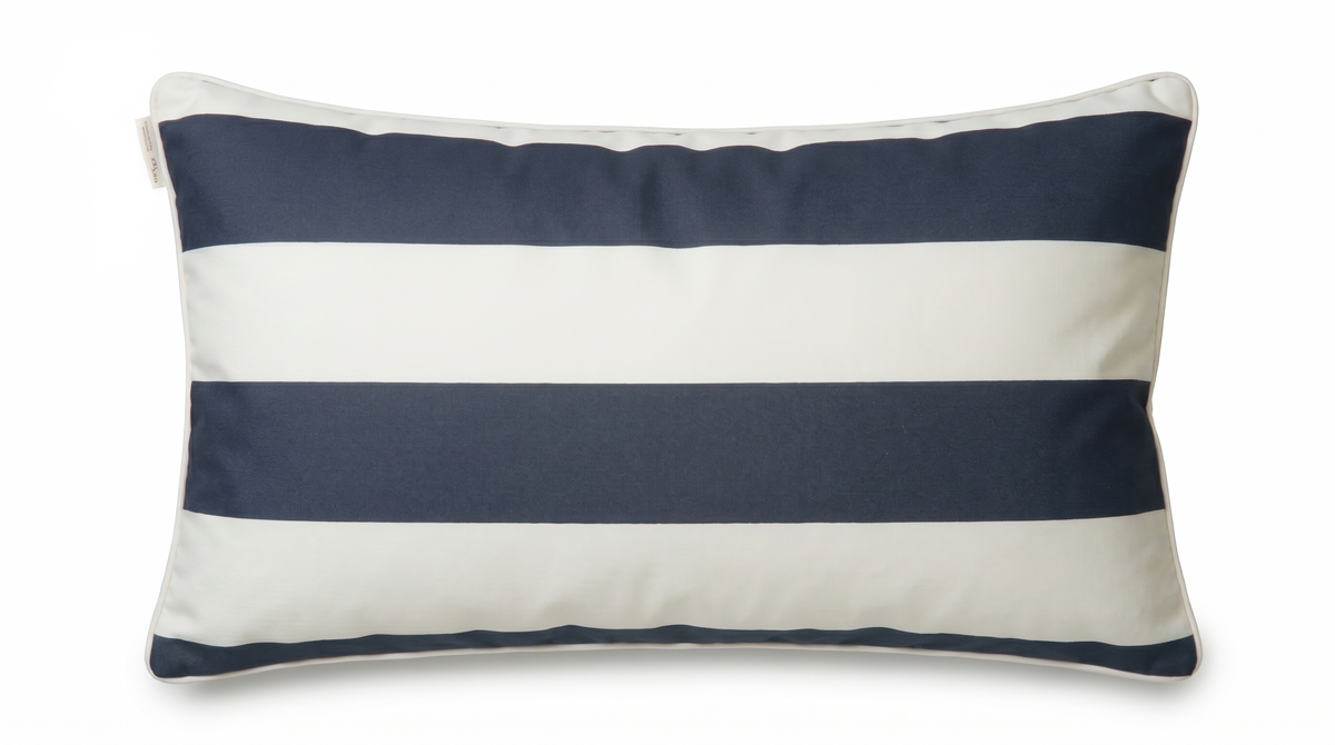 Cojín Rectangular Maison Azul Líneas | DryHood