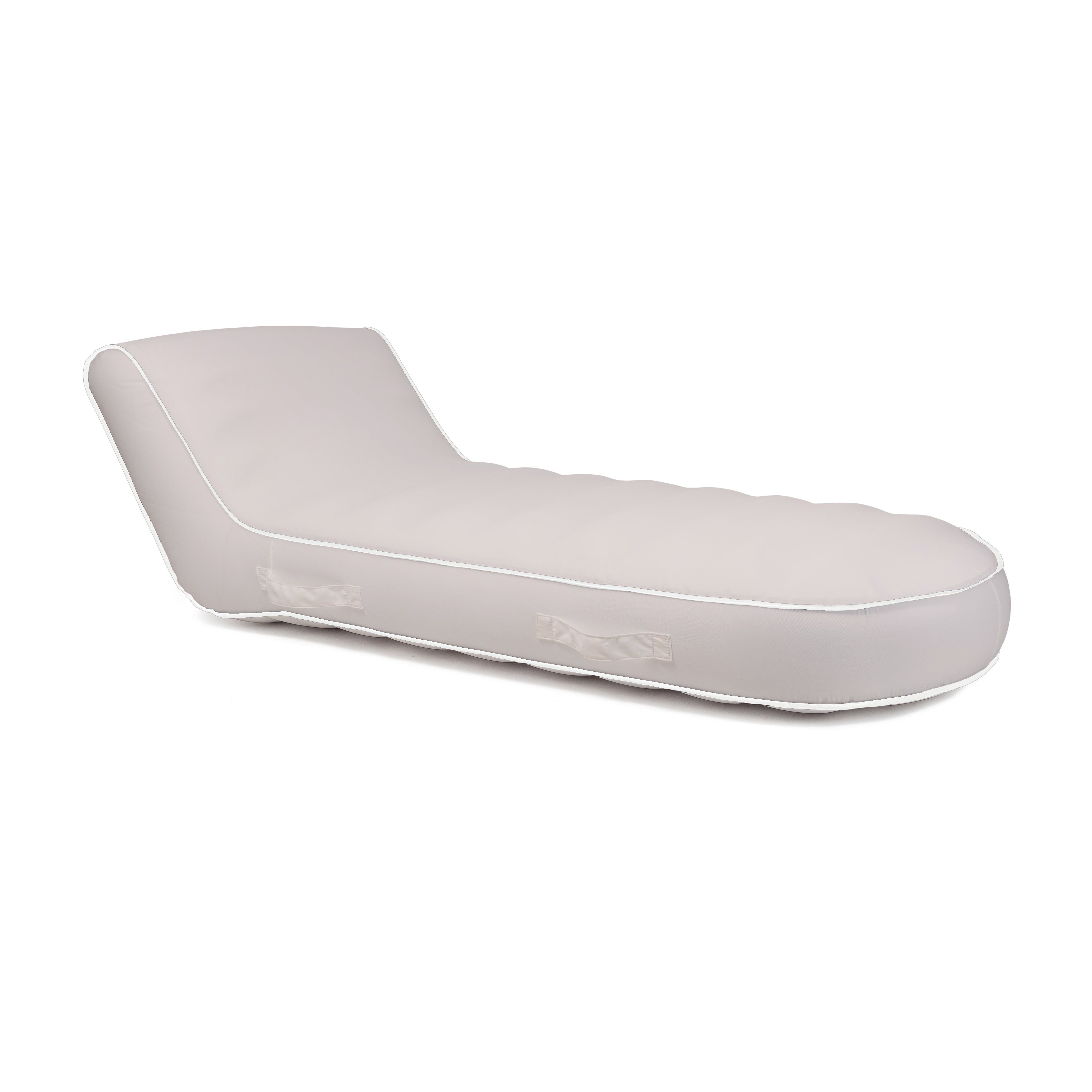 Sillón inflable piscina Santorini beige
