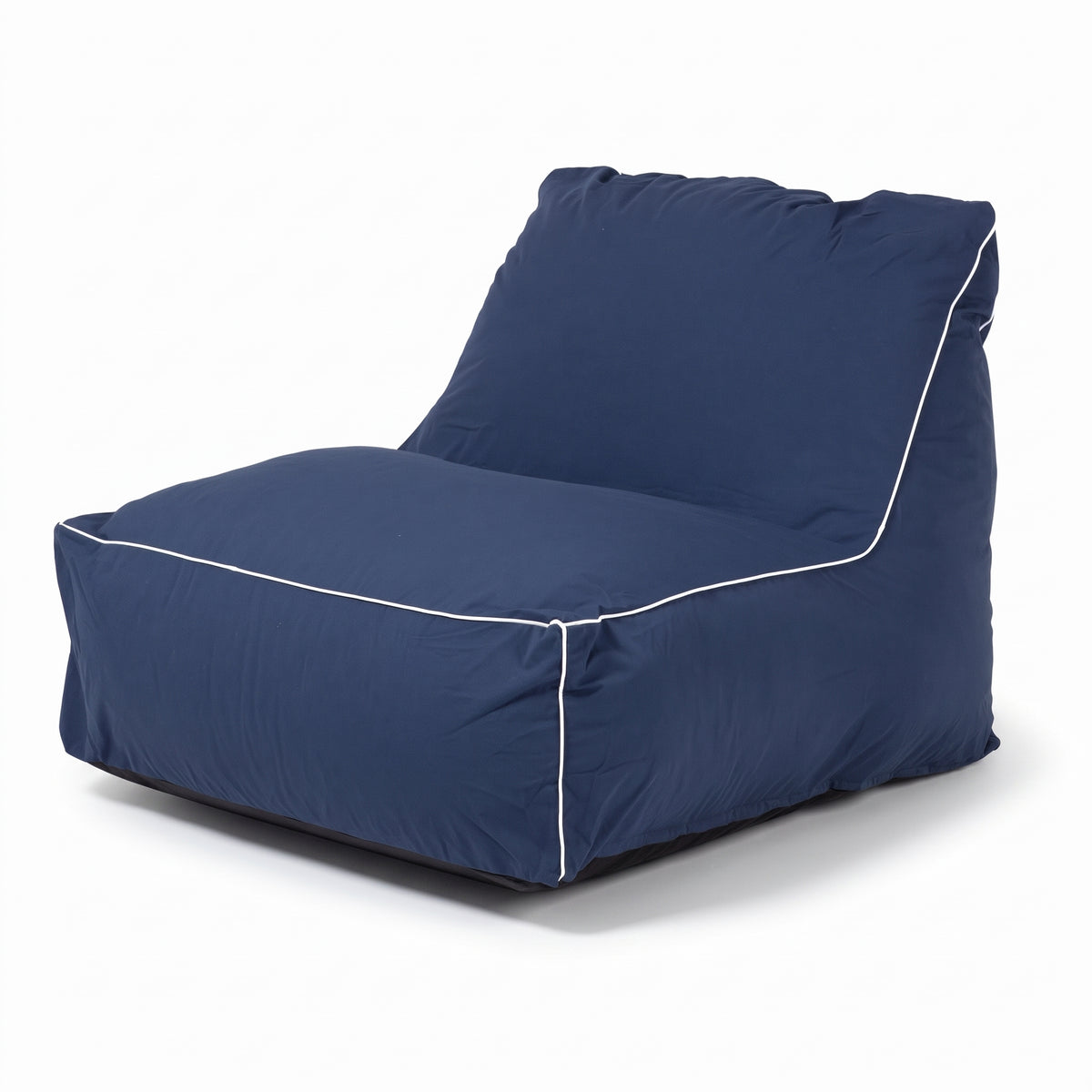 sillon cannes de exterior azul