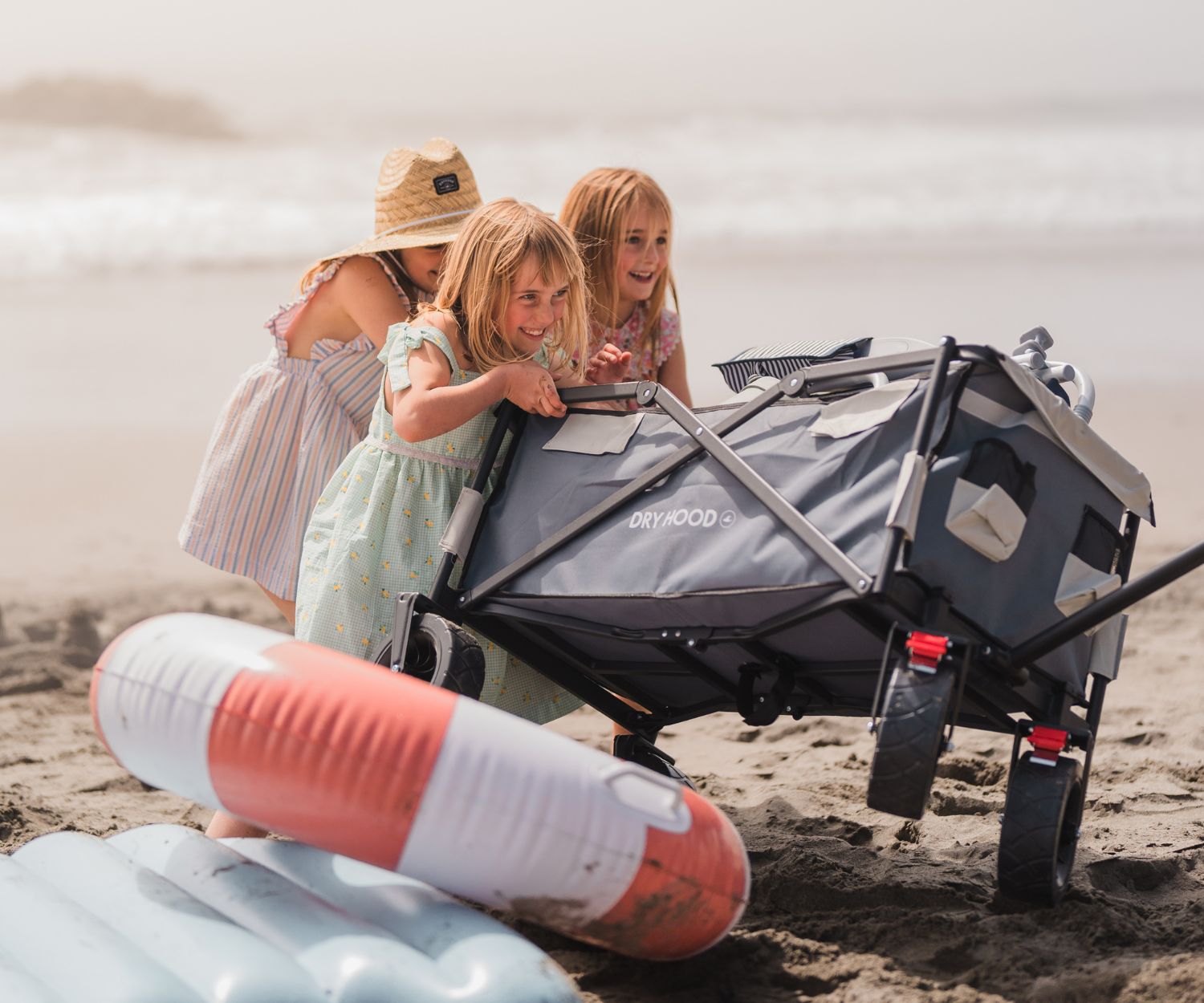 Carrito plegable para la playa