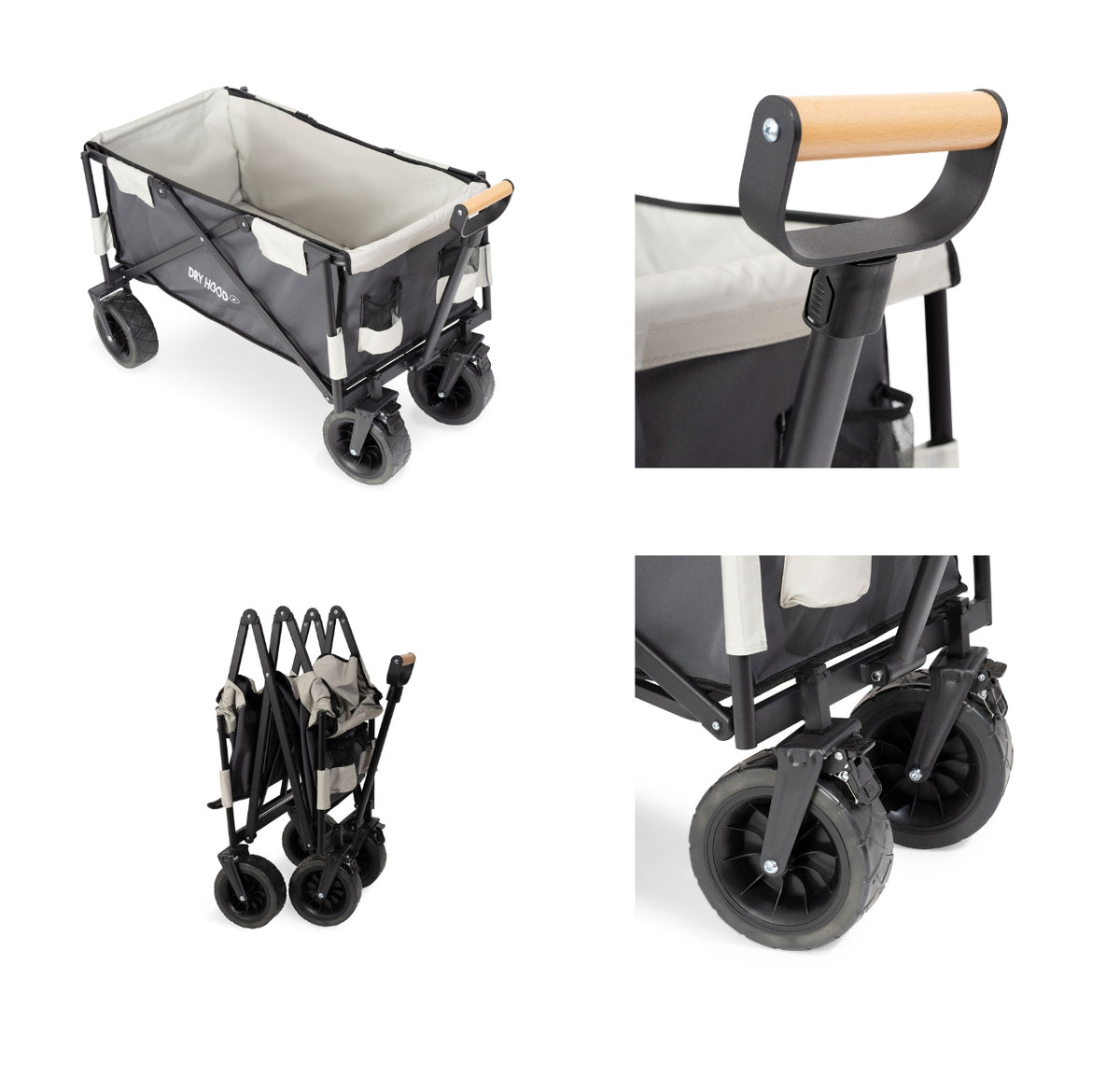 Caracteristicas Carrito de Playa Discovery Gris