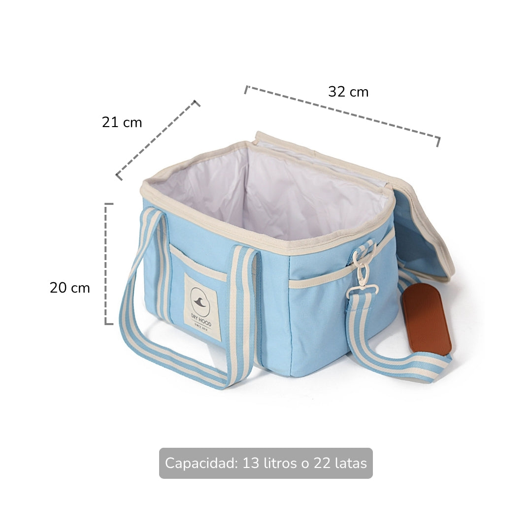 Cooler lonchera Daily Celeste 13L