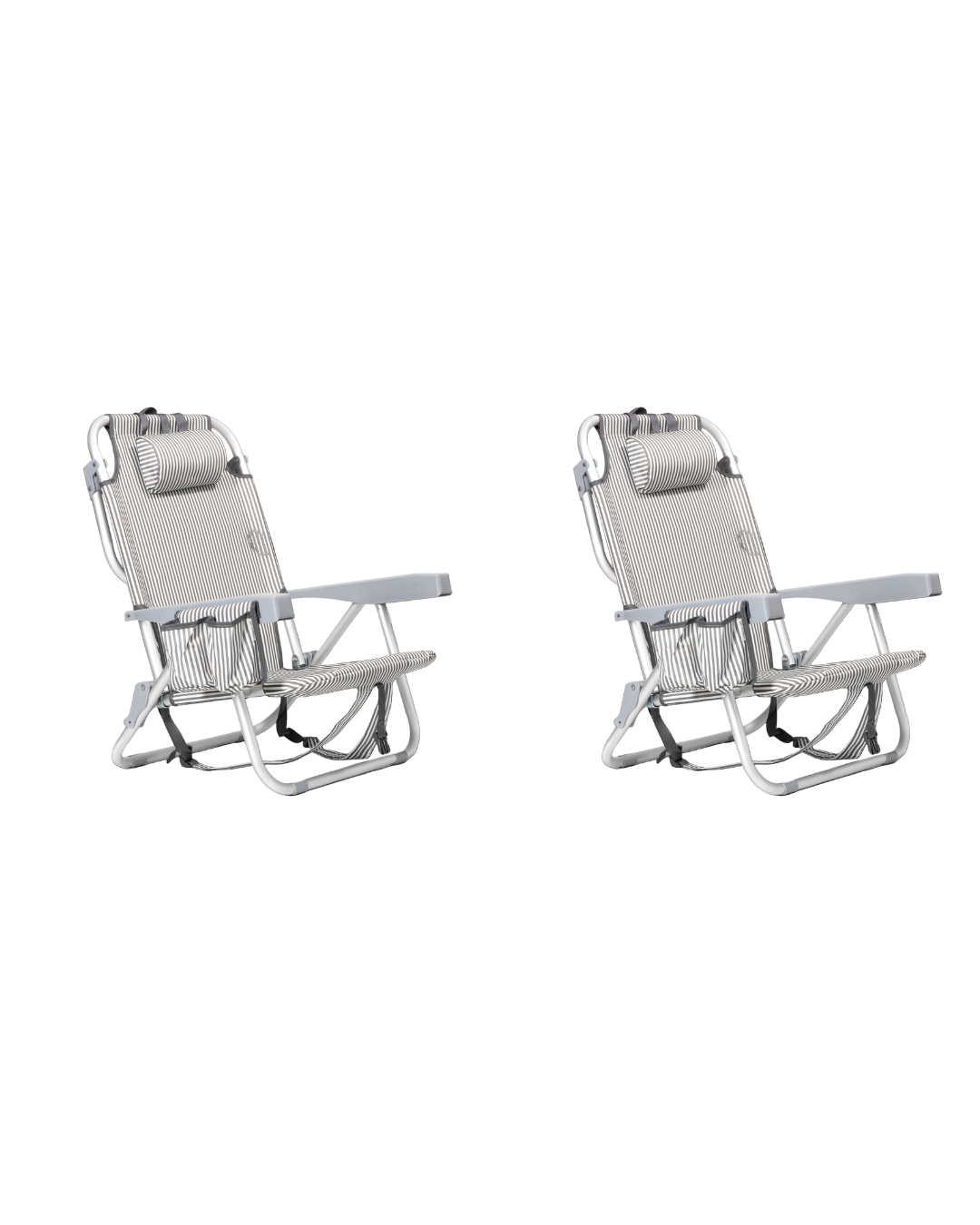 Pack 2 Sillas Traveler Gris