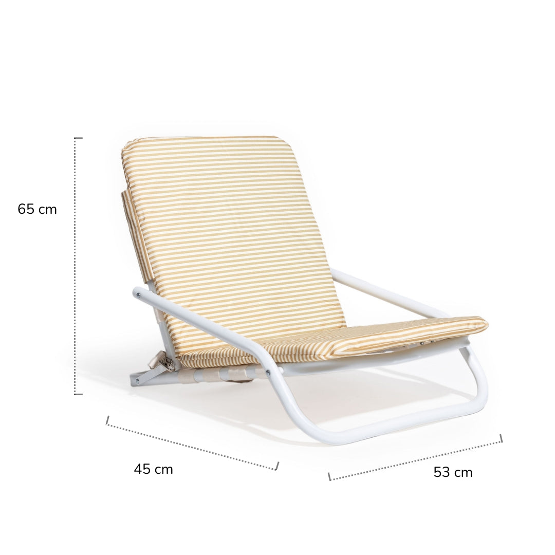 Medidas silla sunset lineas beige