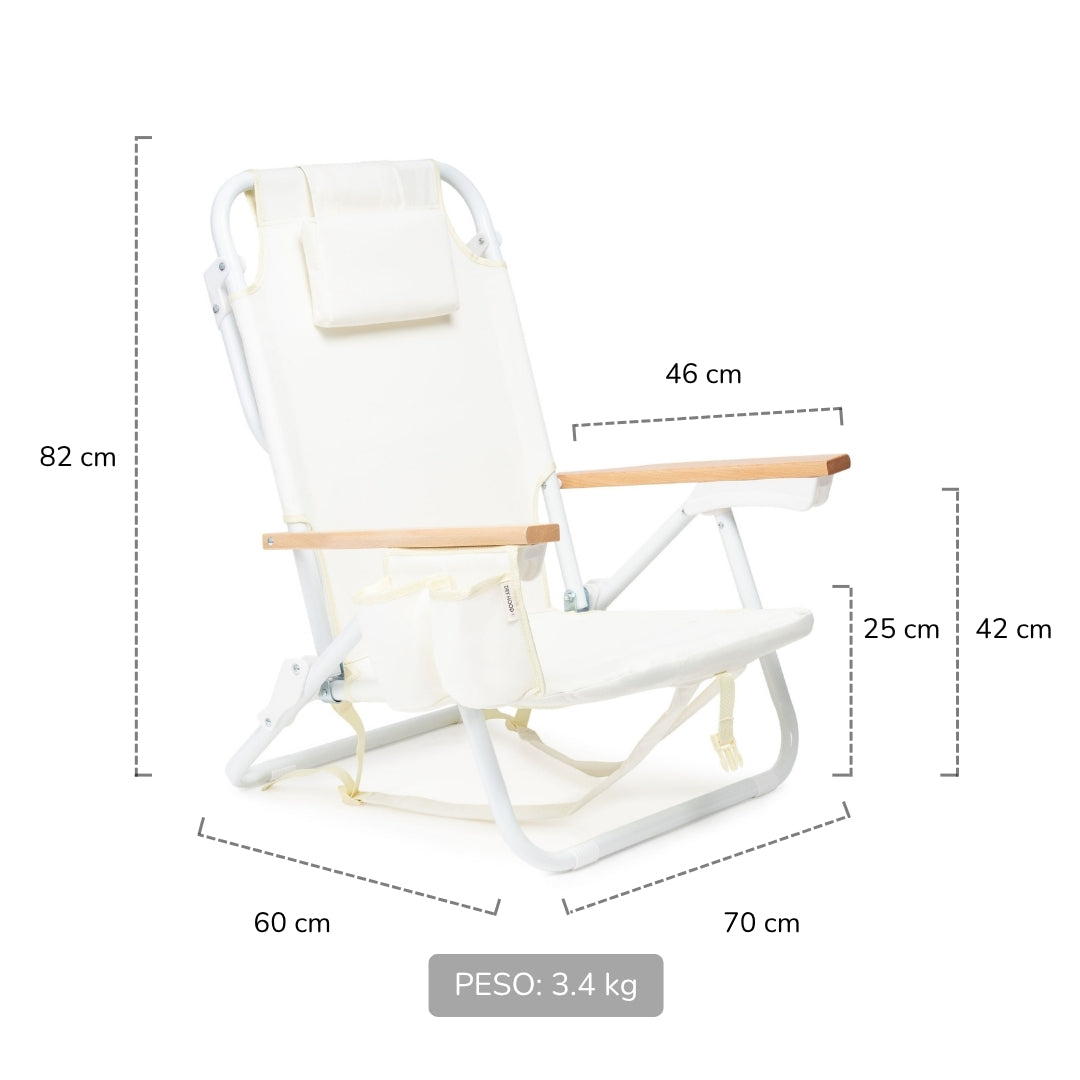 Silla de playa plegable