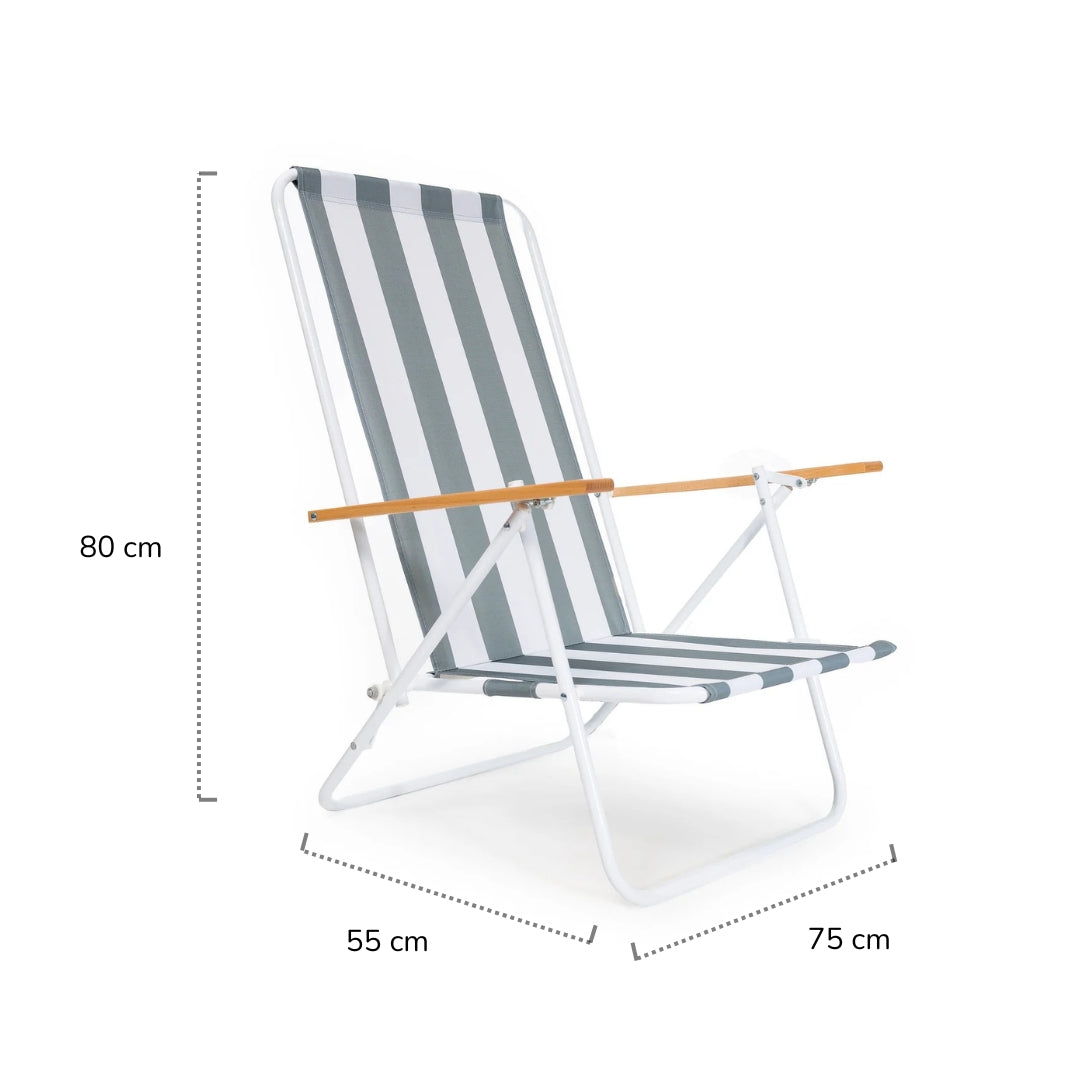 Medidas silla de playa confort