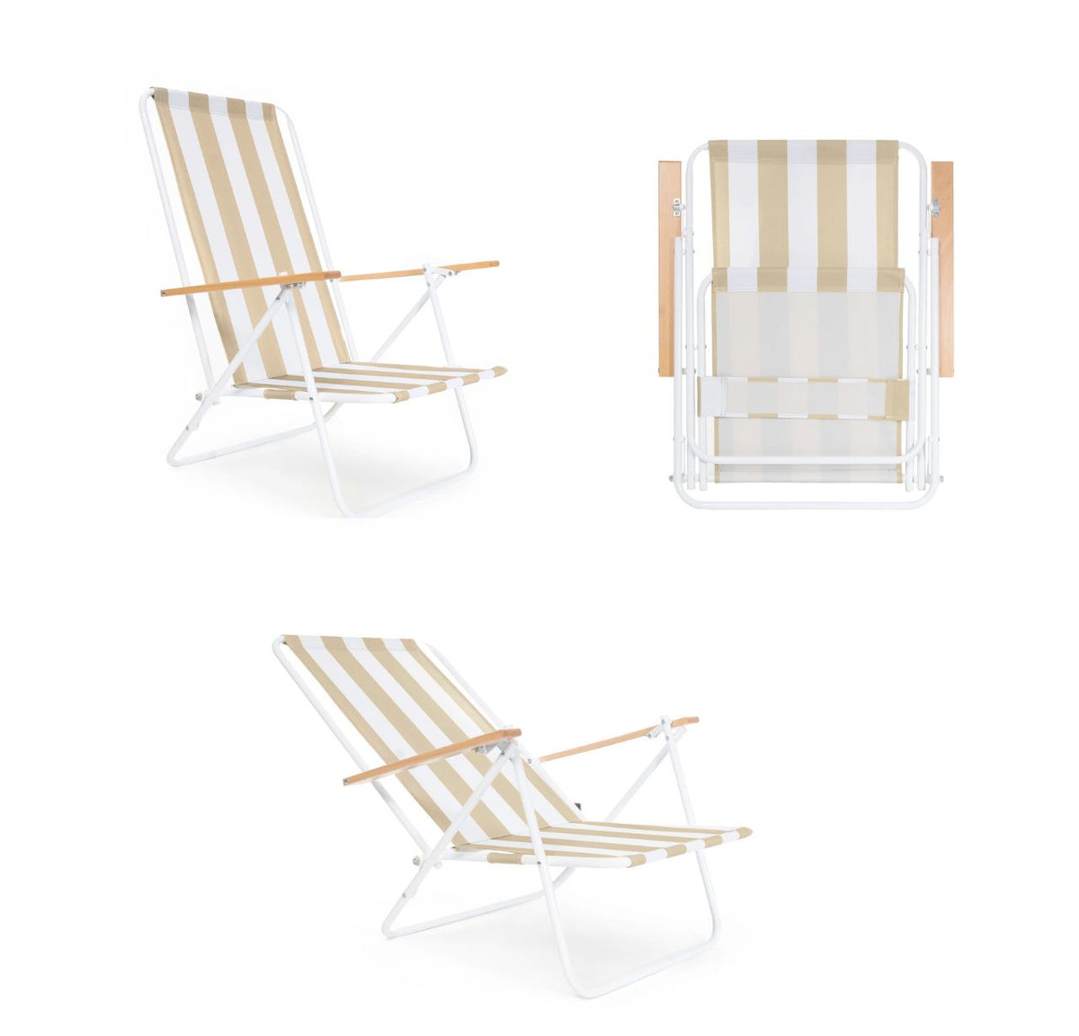 Caracteristicas Silla playa Plegable Confort Beige