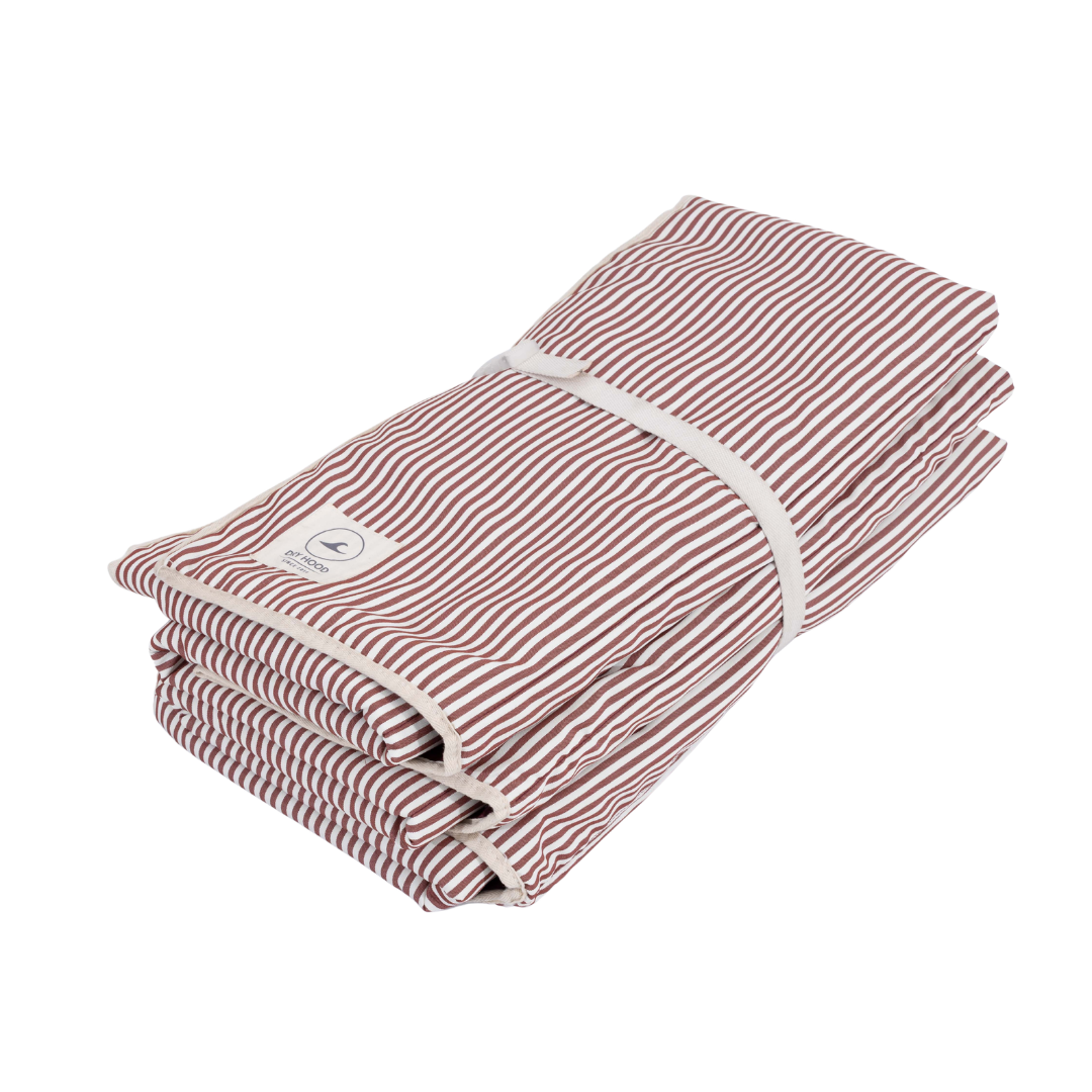 Manta Picnic Biarritz Roja Lineas | DryHood