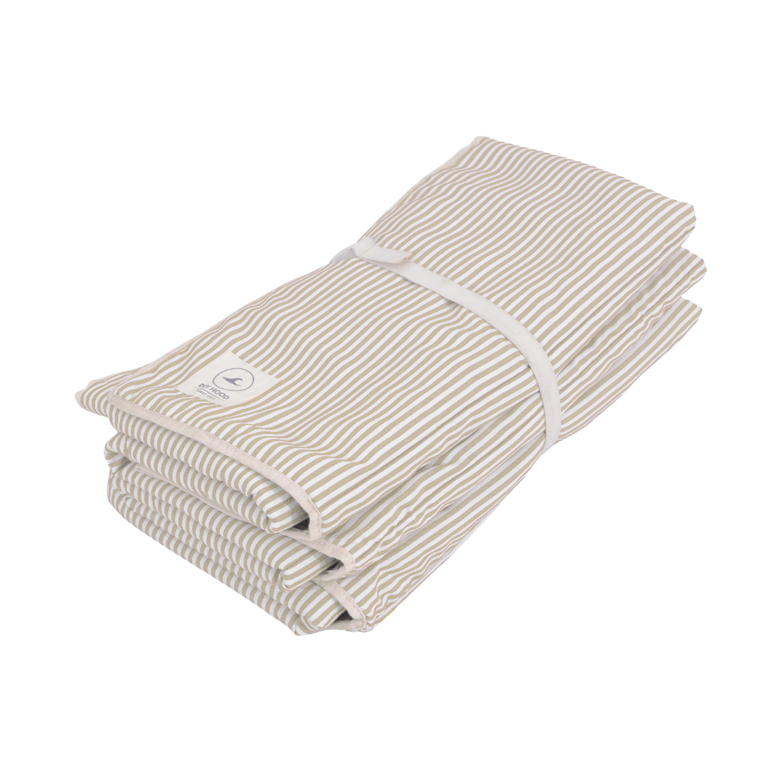 Manta Picnic Biarritz Beige Lineas