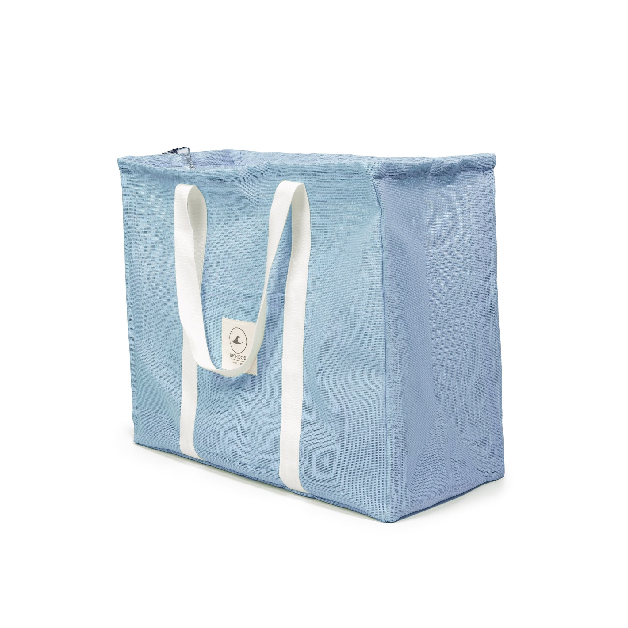 Bolso de playa celeste