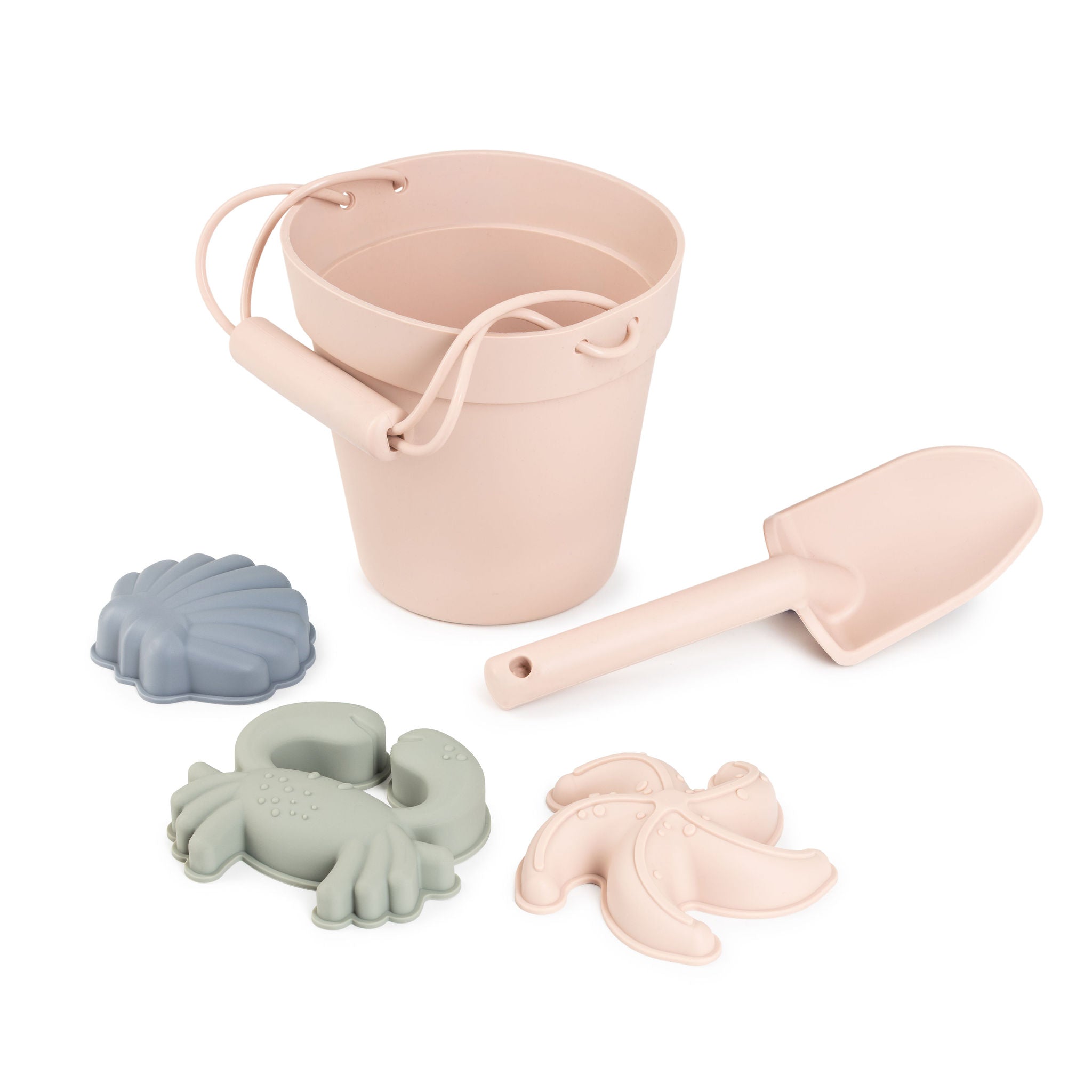 Balde de silicona para niños con pala