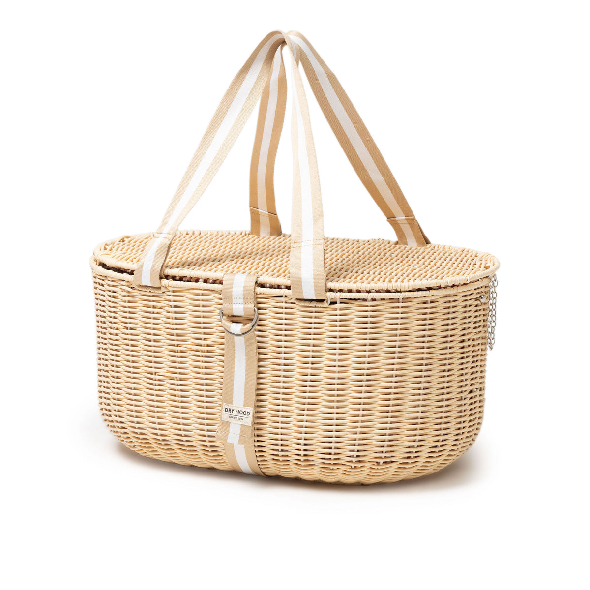 Canasto Picnic Countryside Azul Lineas